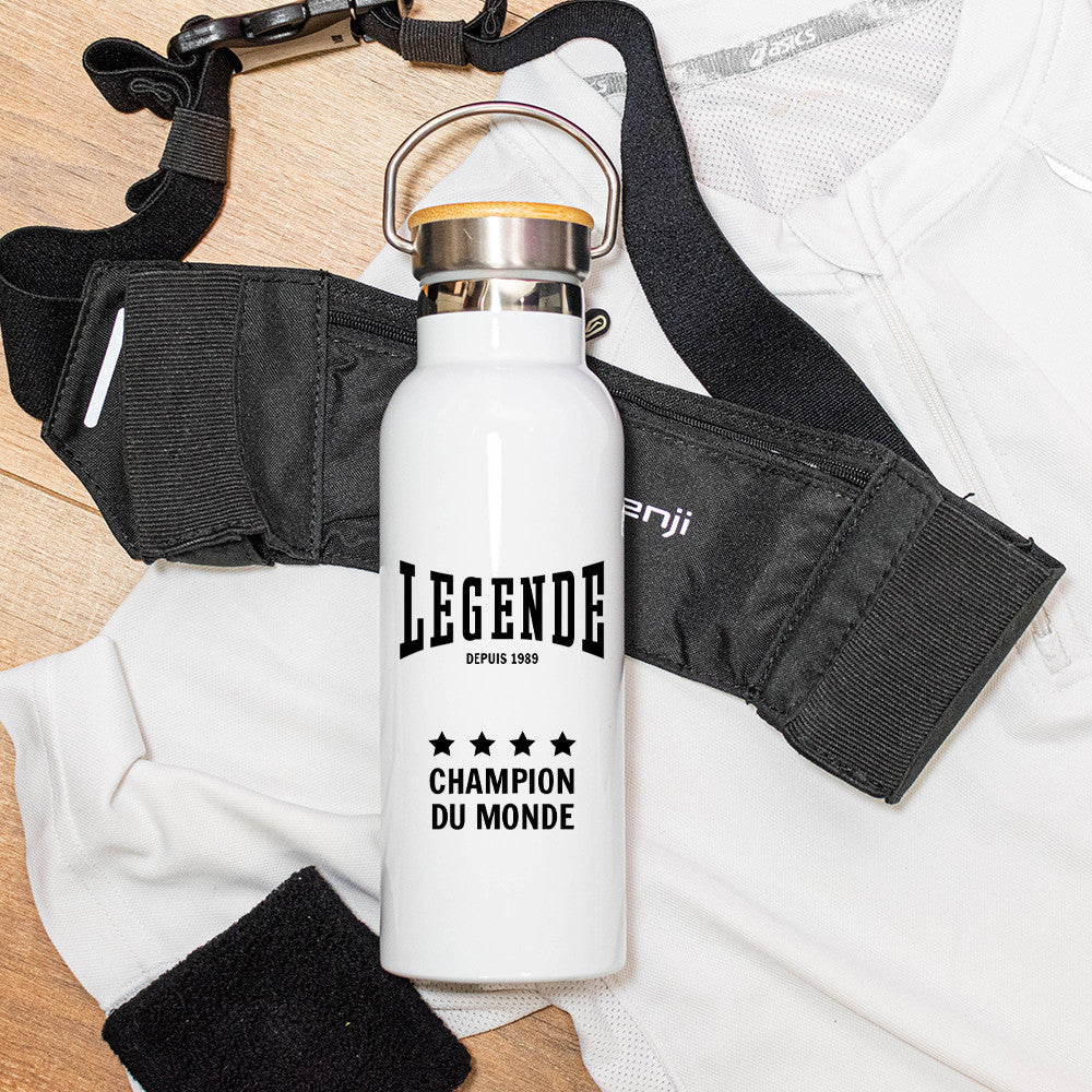 Gourde Isotherme Légende à Personnaliser - Gourde Personnalisée