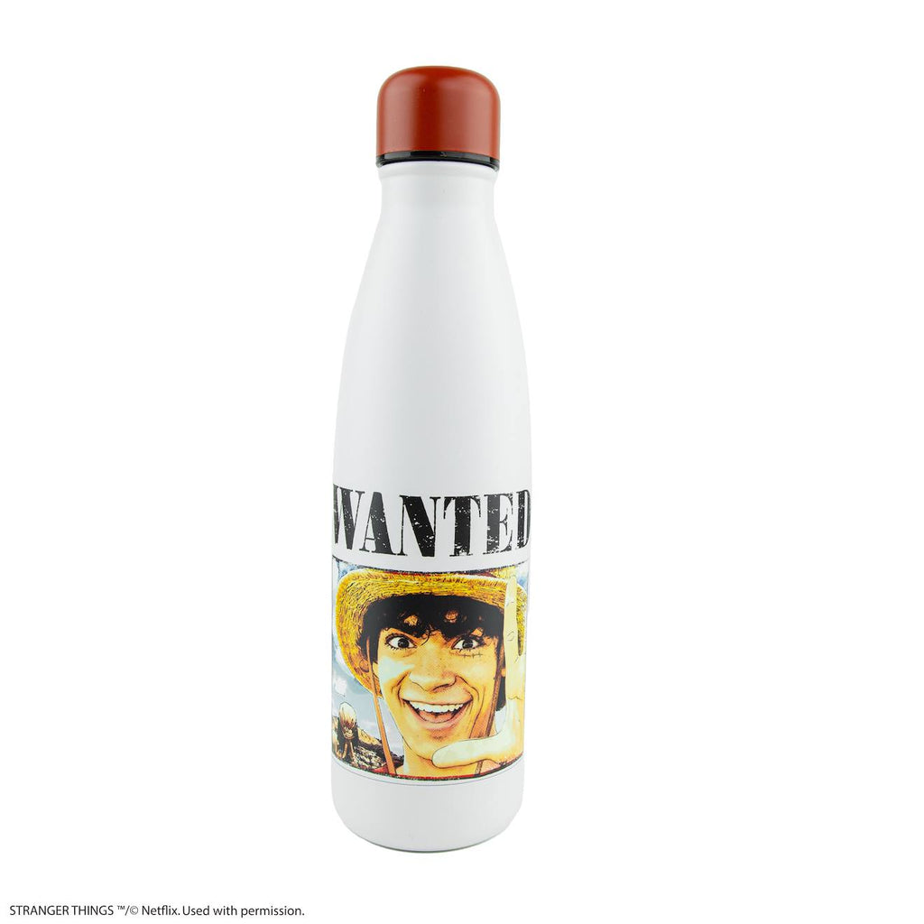 Gourde Isotherme Luffy Wanted - One Piece Blanc