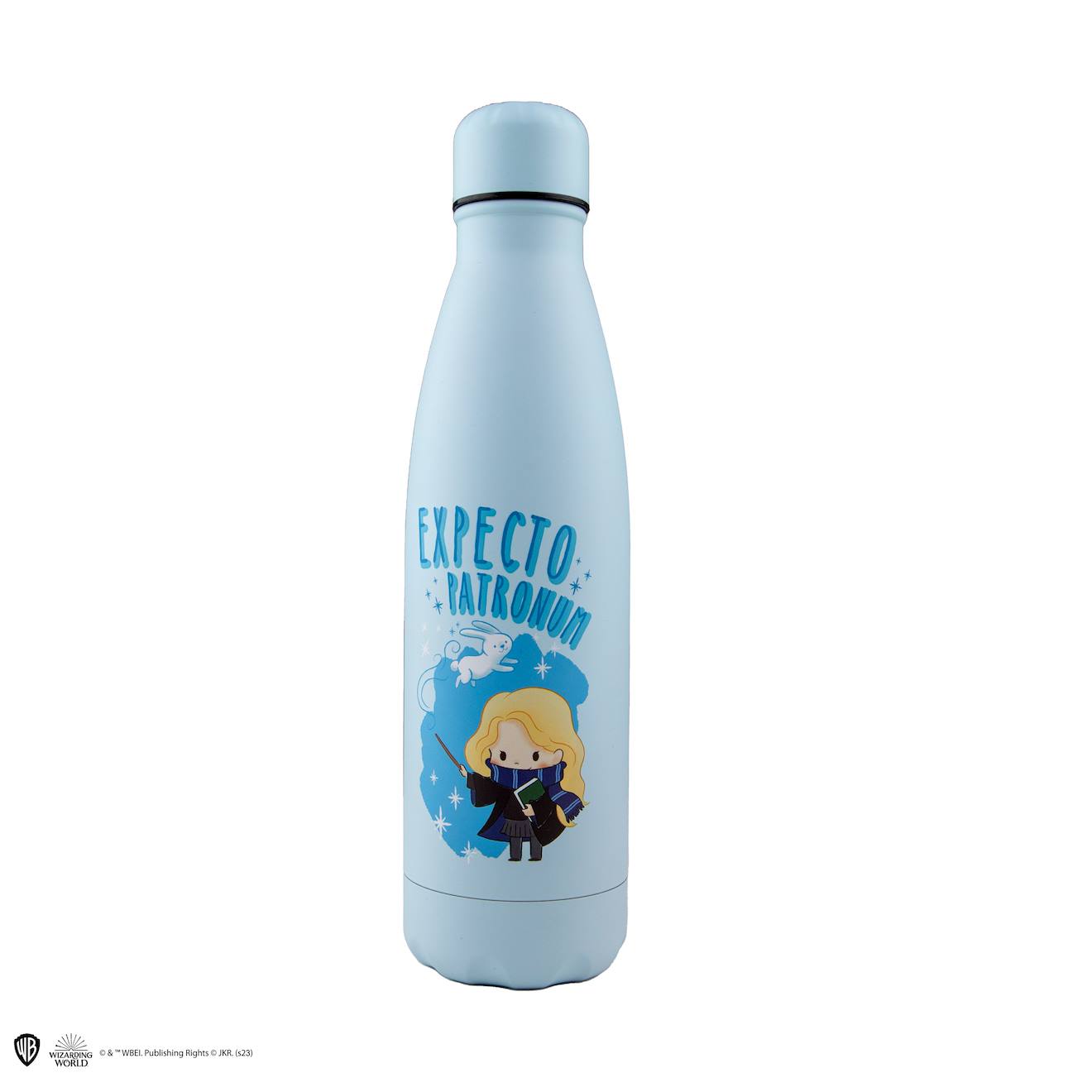 Gourde Isotherme Luna et Son Patronus - Harry Potter Bleu