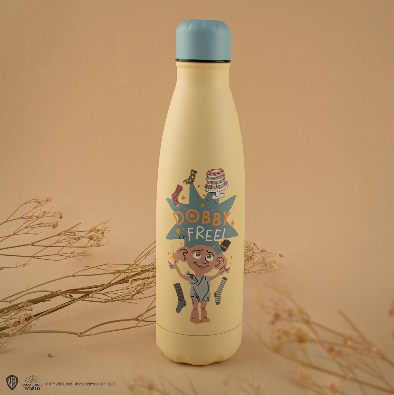 Gourde Isotherme Magie de Dobby - Harry Potter Jaune