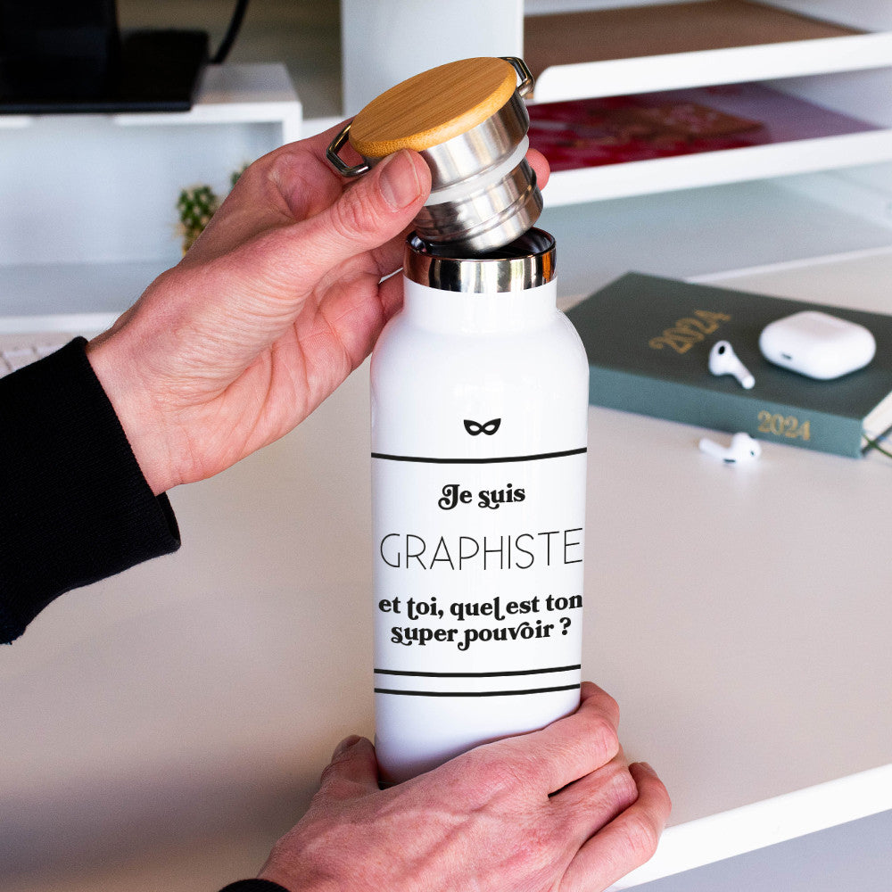 Gourde Isotherme Métier à Personnaliser - Gourde Personnalisée
