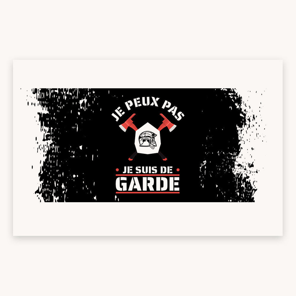 Gourde Isotherme Pompier à Personnaliser - Gourde Personnalisée