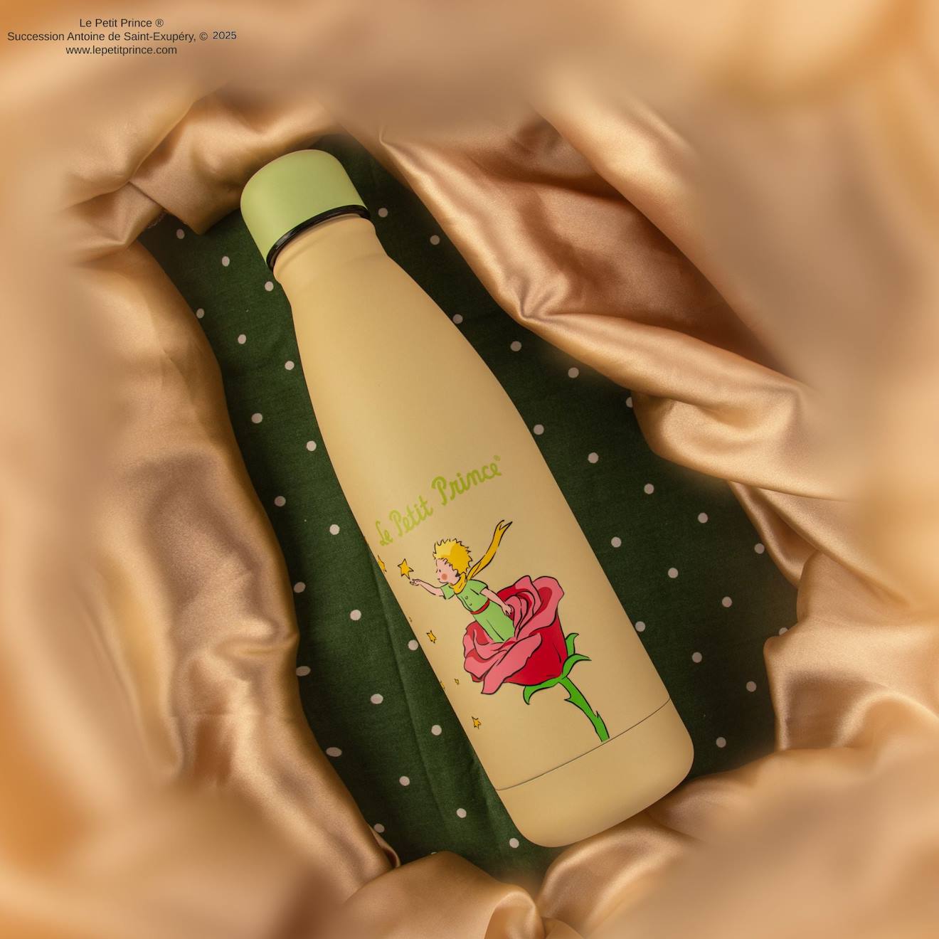 Gourde Isotherme Rêve de Roses - Le Petit Prince Jaune