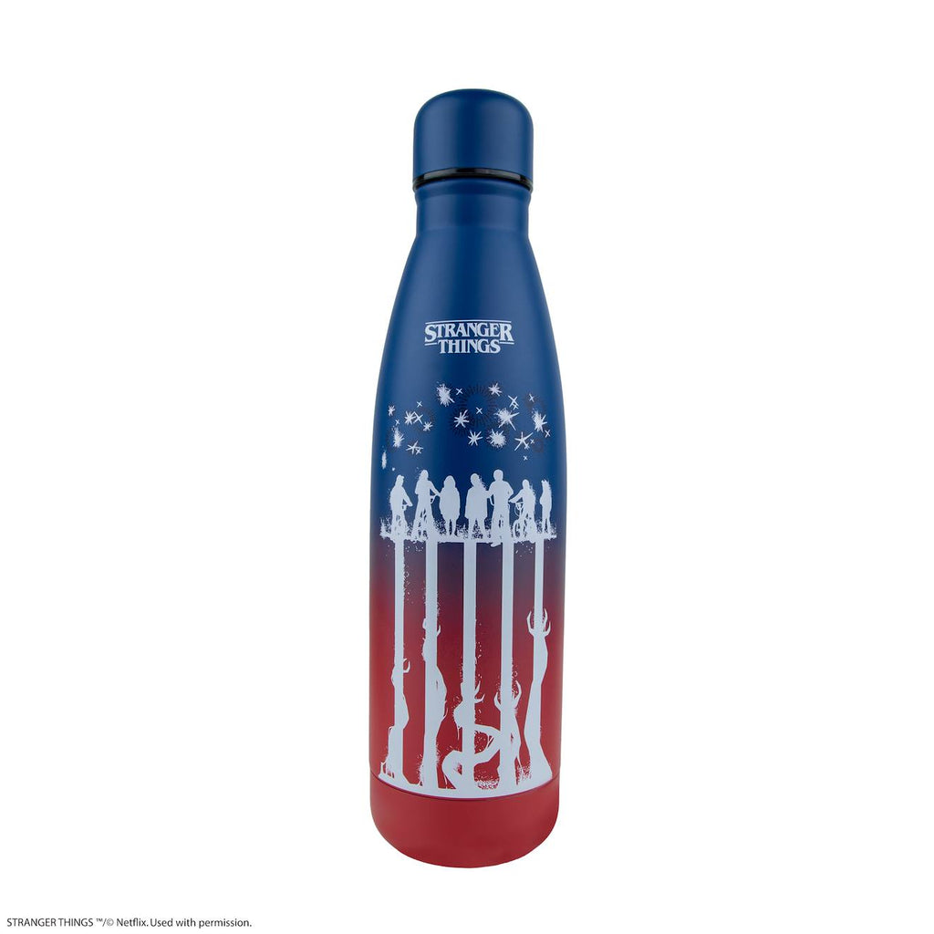 Gourde Isotherme Upside Down - Stranger Things Bleu