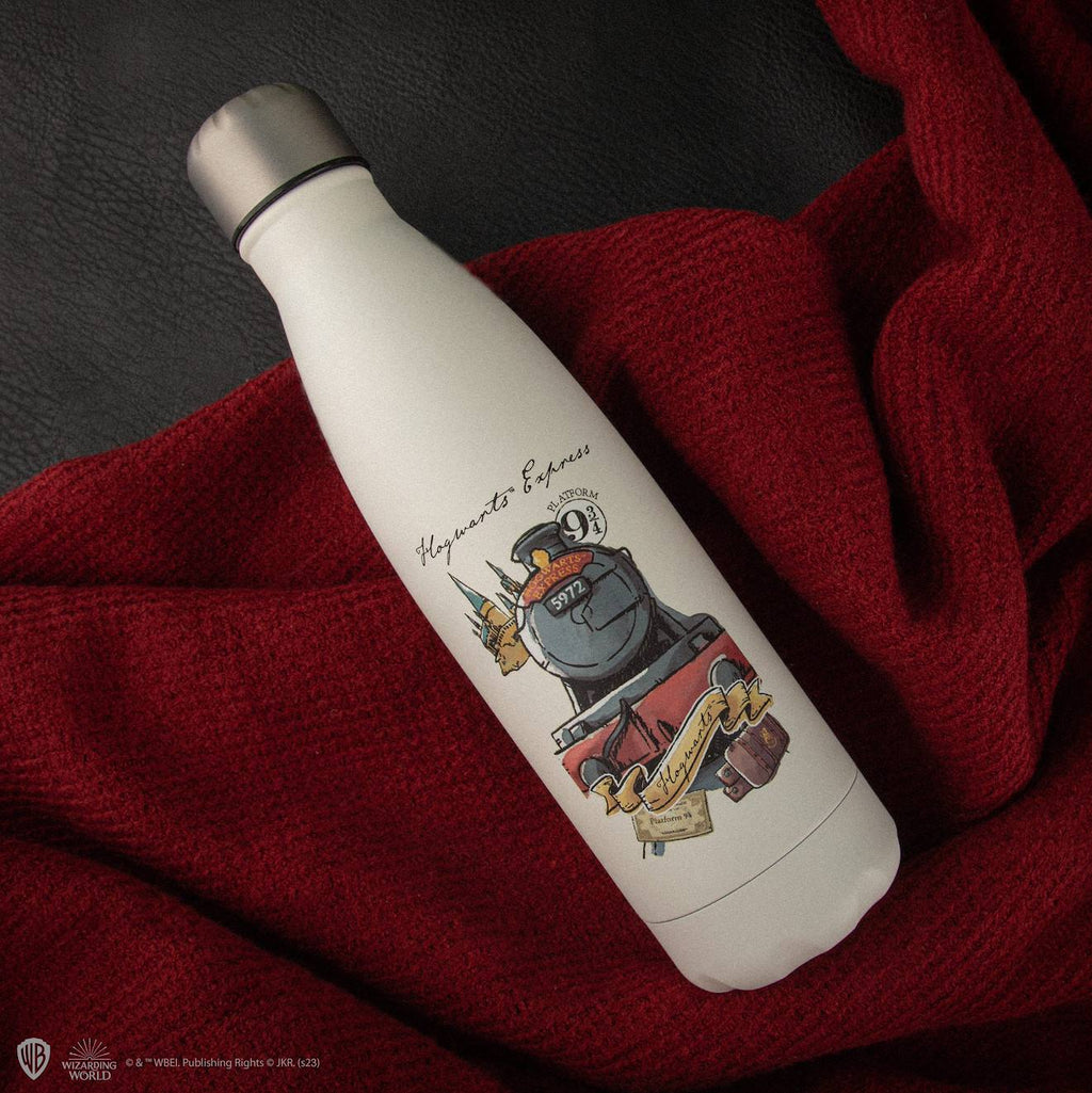 Gourde Isotherme Voyage Vers Poudlard - Harry Potter Beige