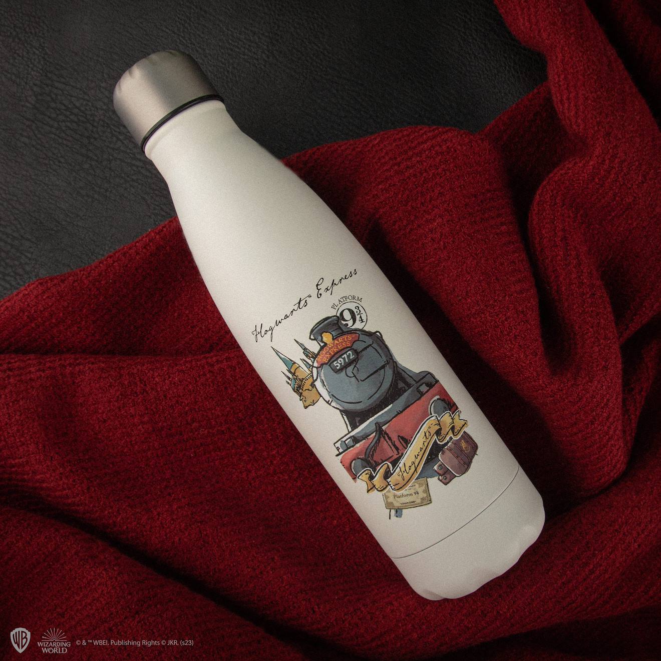 Gourde Isotherme Voyage Vers Poudlard - Harry Potter Beige