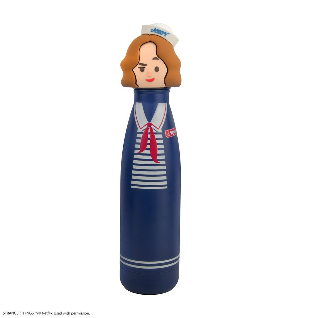 Gourde Sculptée Isotherme Robin Scoops Ahoy - Stranger Things Bleu