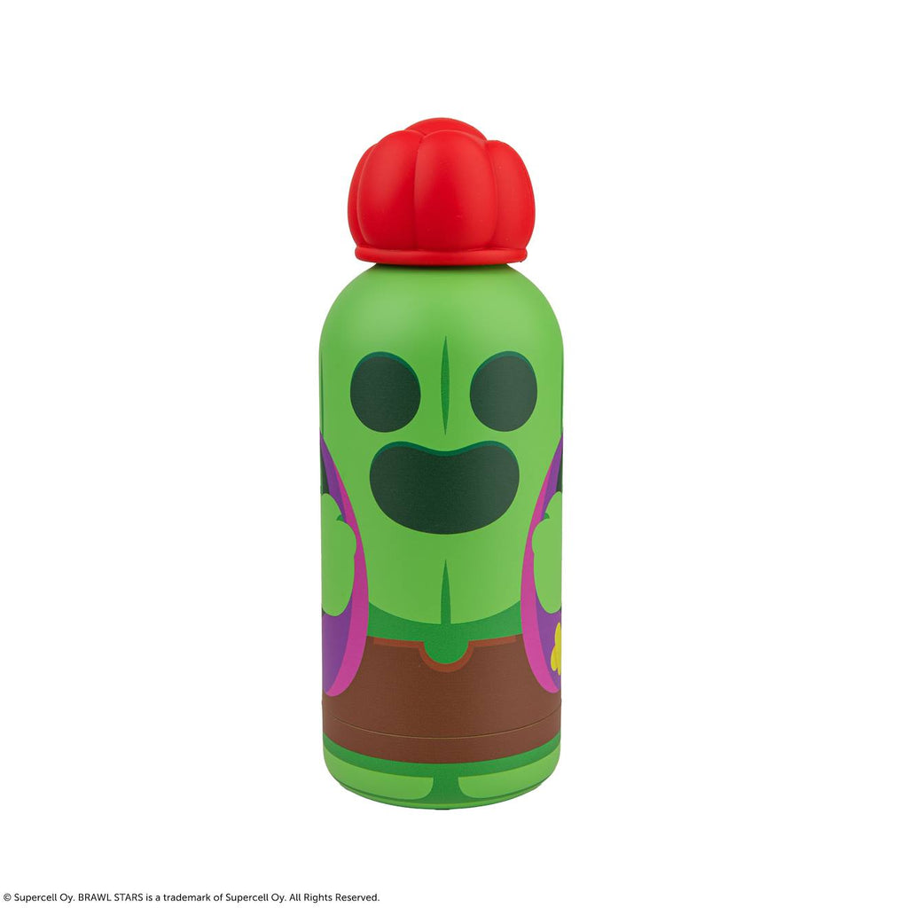 Gourde Sculptée Isotherme Spike - Brawl Stars Vert
