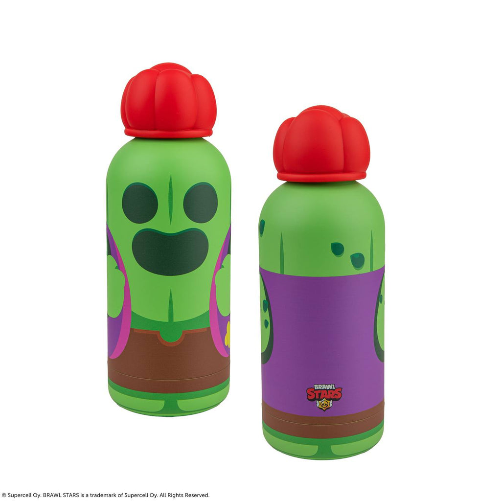 Gourde Sculptée Isotherme Spike - Brawl Stars Vert