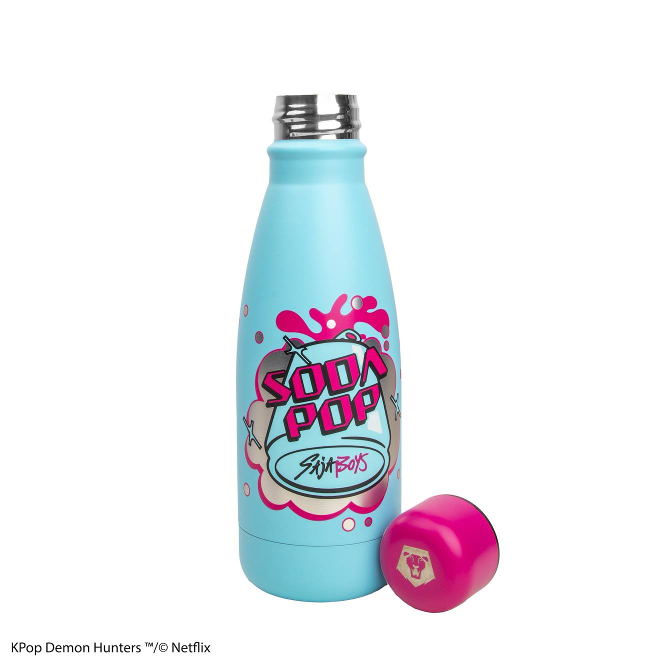 Gourde Soda Pop - KPop Demon Hunters Bleu