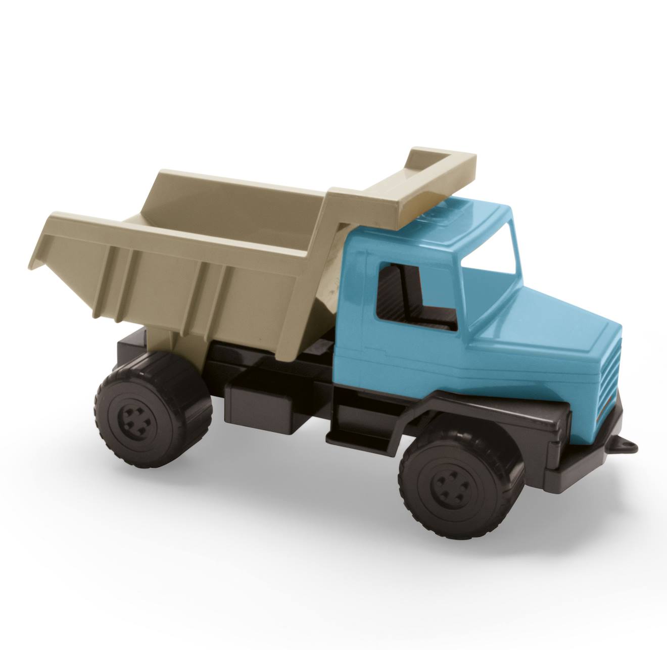 Grand camion benne vert