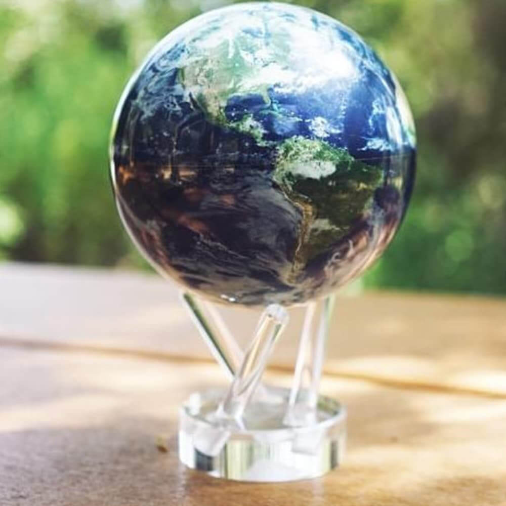 Grand Globe Terrestre Nuages Mova - Globe Terrestre Original