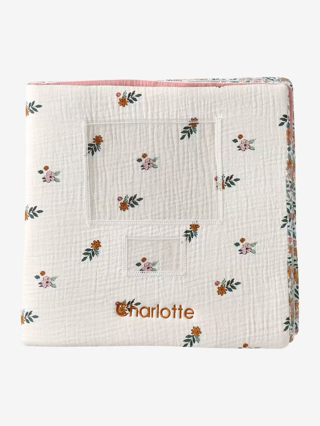 Grand livre photo personnalisable Retro Flower - Vertbaudet