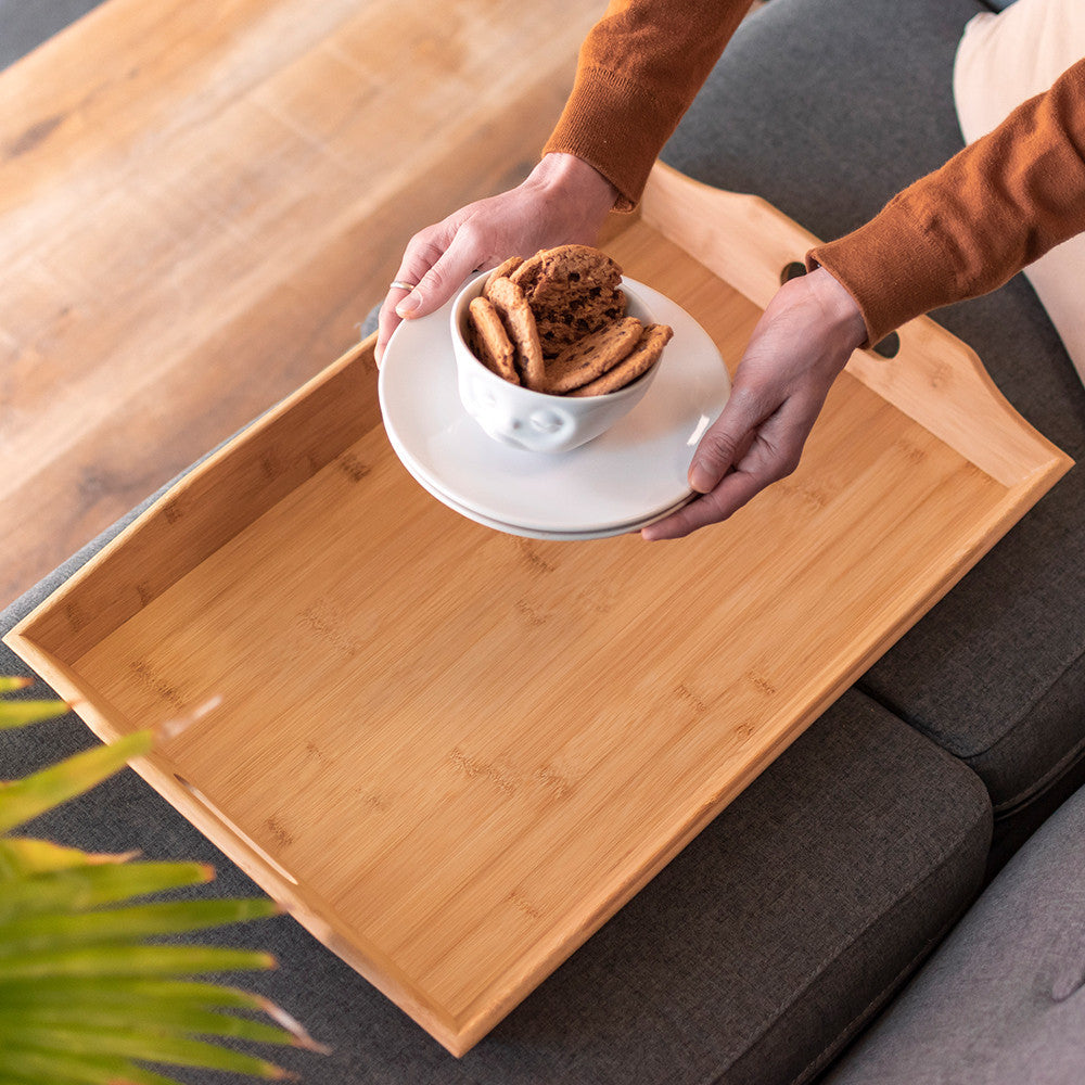 Grand Plateau Bambou Empilable - Art de la Table