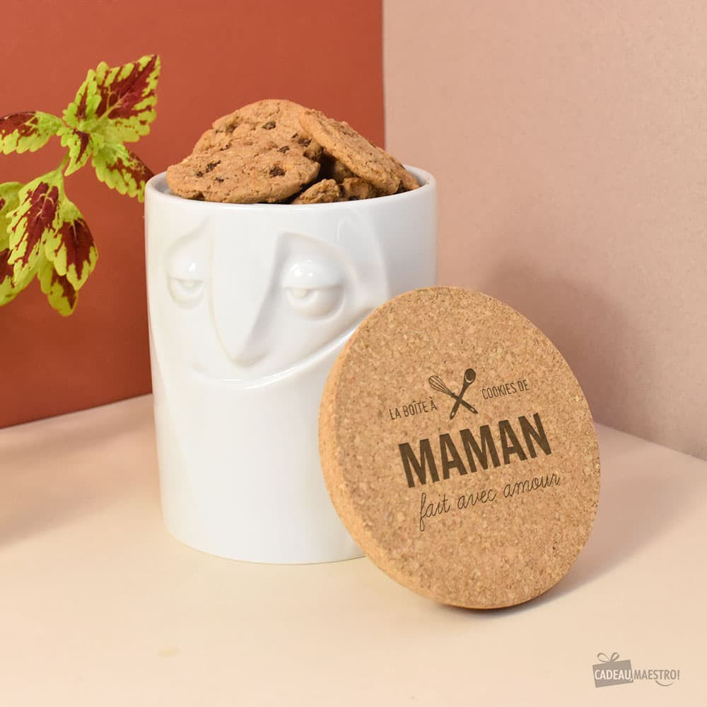 Grand Pot à Cookie à Personnaliser - Coffret Cuisine