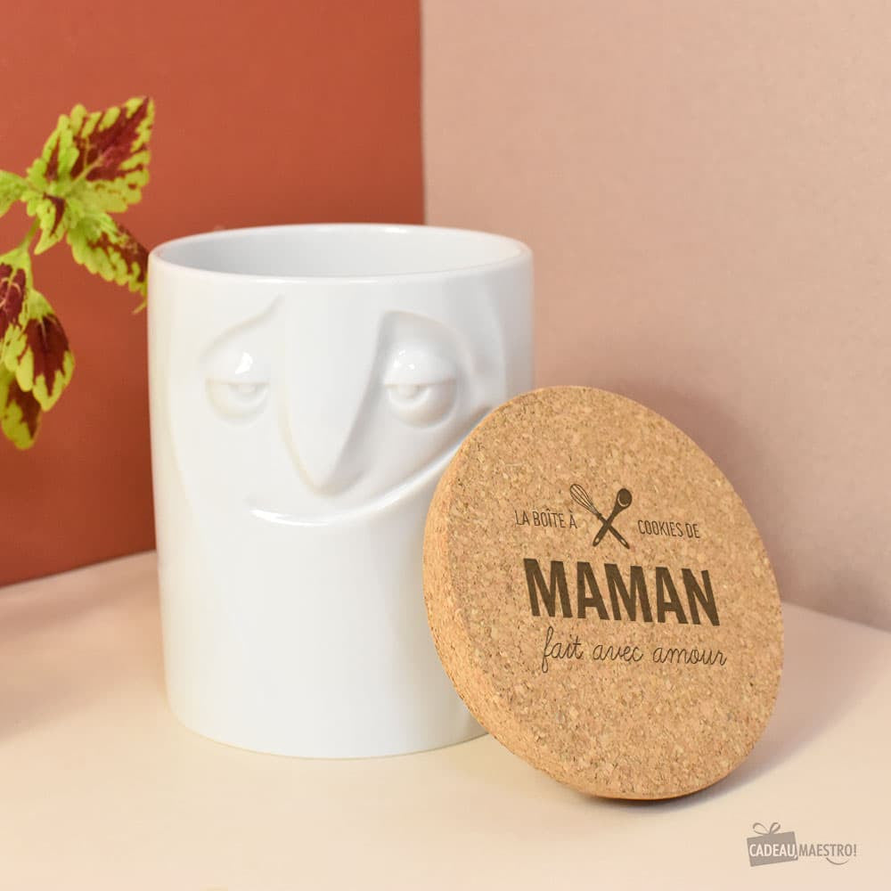 Grand Pot à Cookie à Personnaliser - Coffret Cuisine