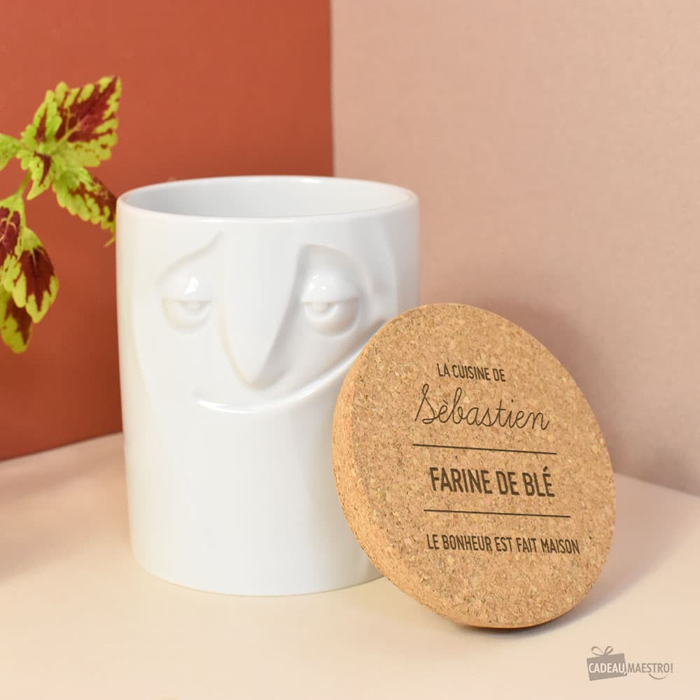 Grand Pot Alimentaire à Personnaliser - Coffret Cuisine