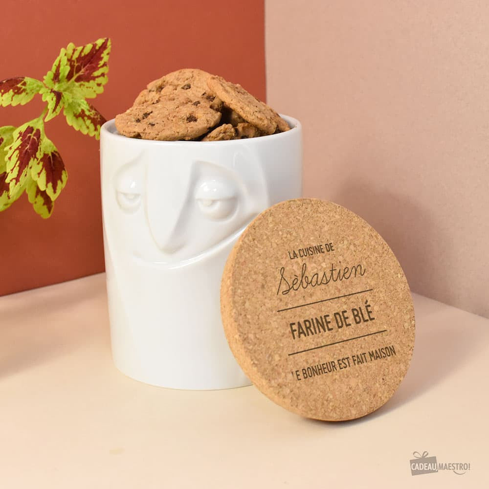 Grand Pot Alimentaire à Personnaliser - Coffret Cuisine