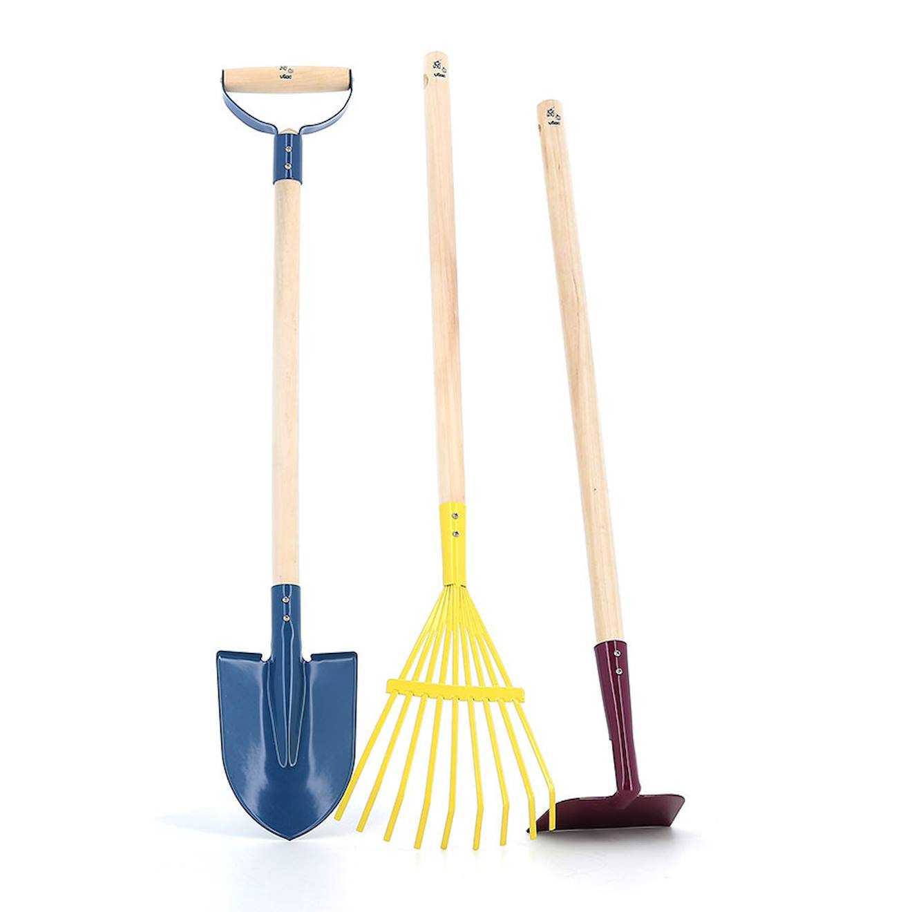Grand set de jardinier bleu
