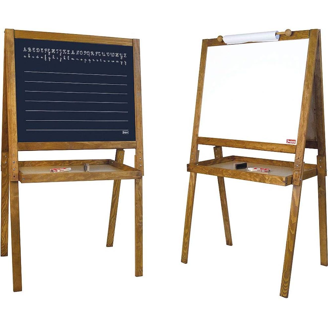 Grand tableau dessin des écoliers marron