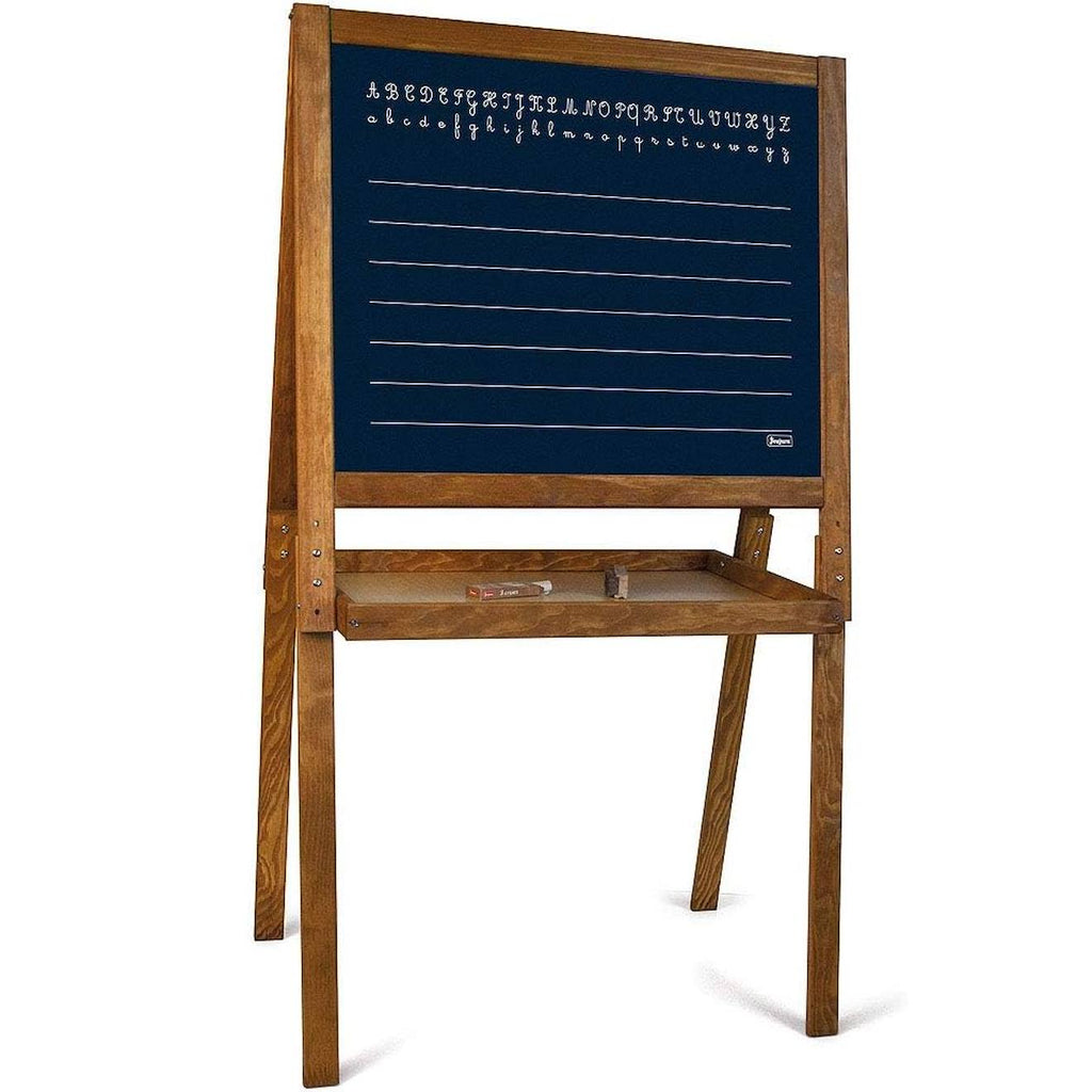 Grand tableau dessin des écoliers marron
