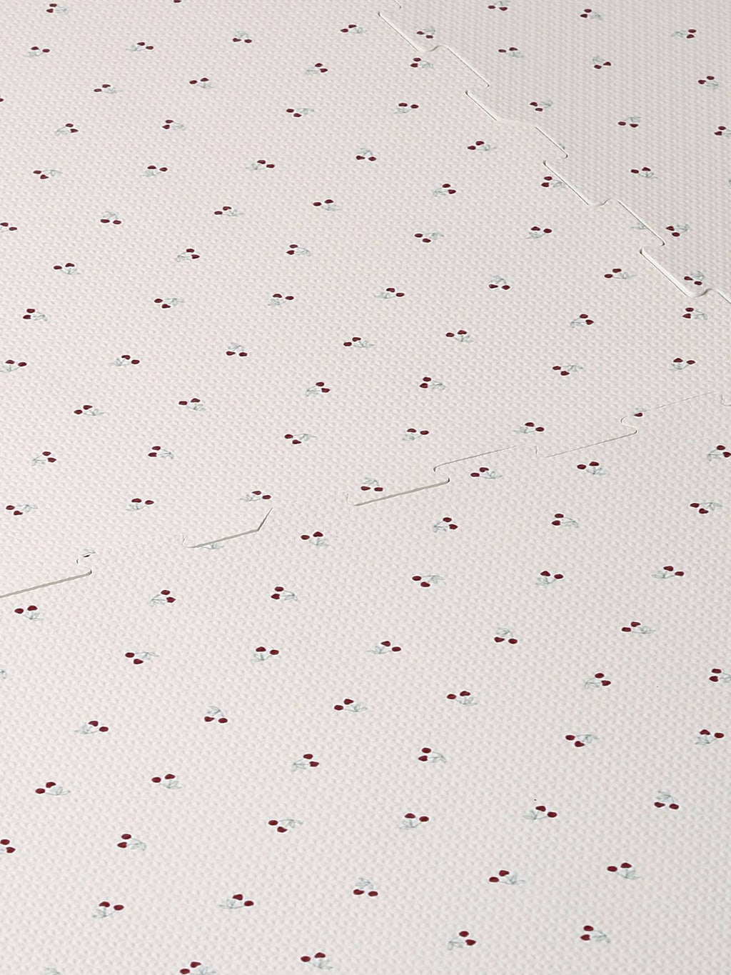Grand tapis 9 dalles en mousse cherry