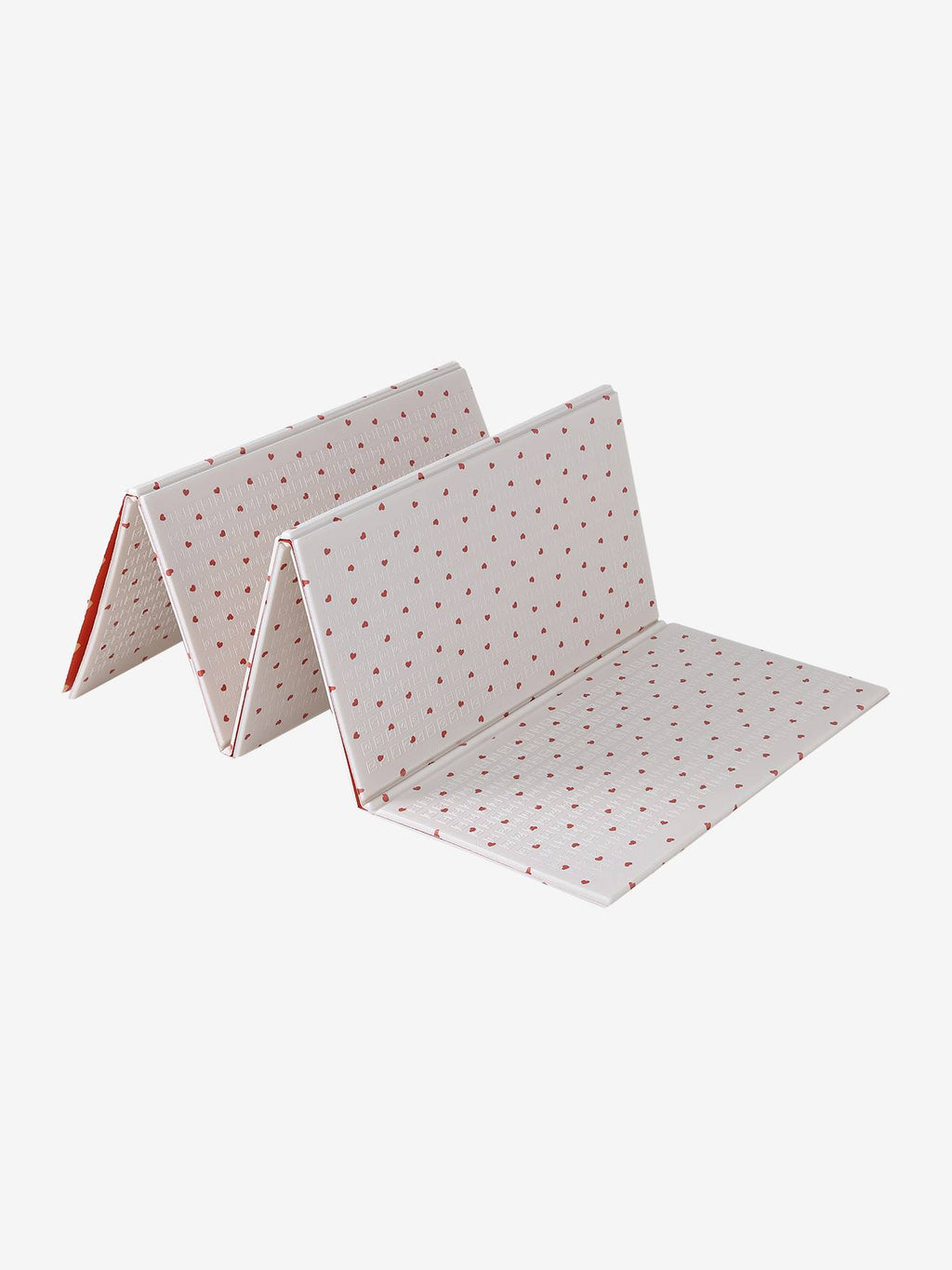 Grand tapis d'activités pliable petit cœur