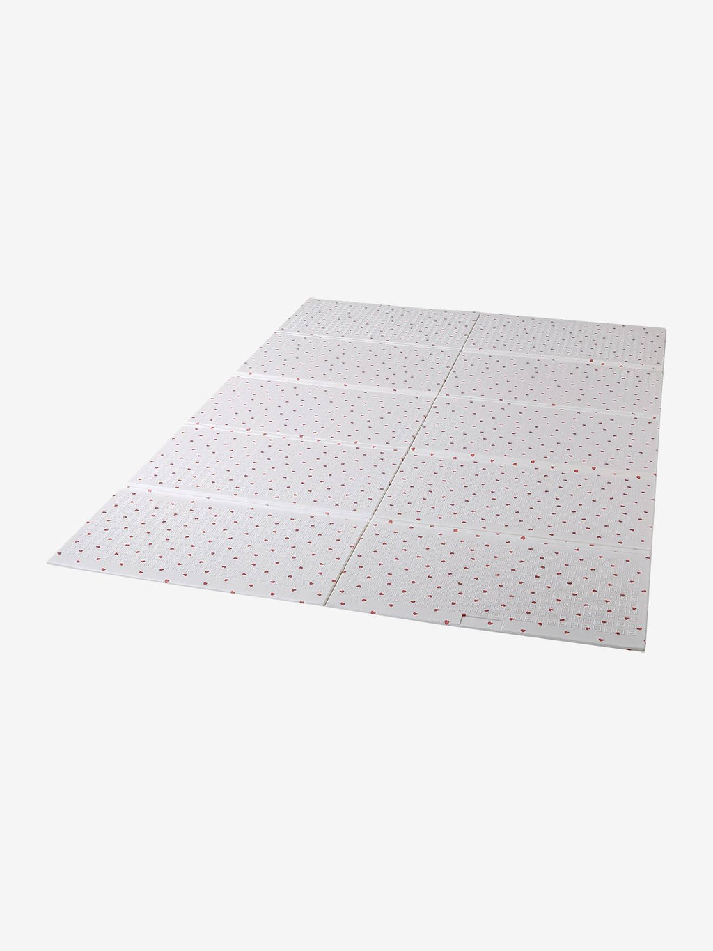 Grand tapis d'activités pliable petit cœur