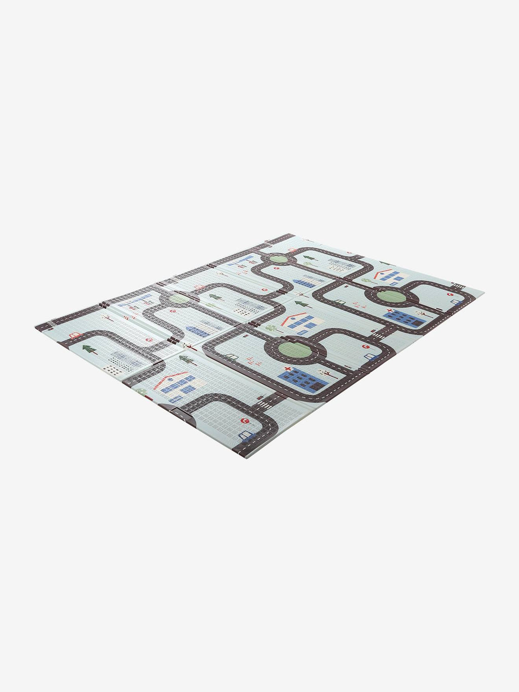 Grand tapis d'activités pliable circuit
