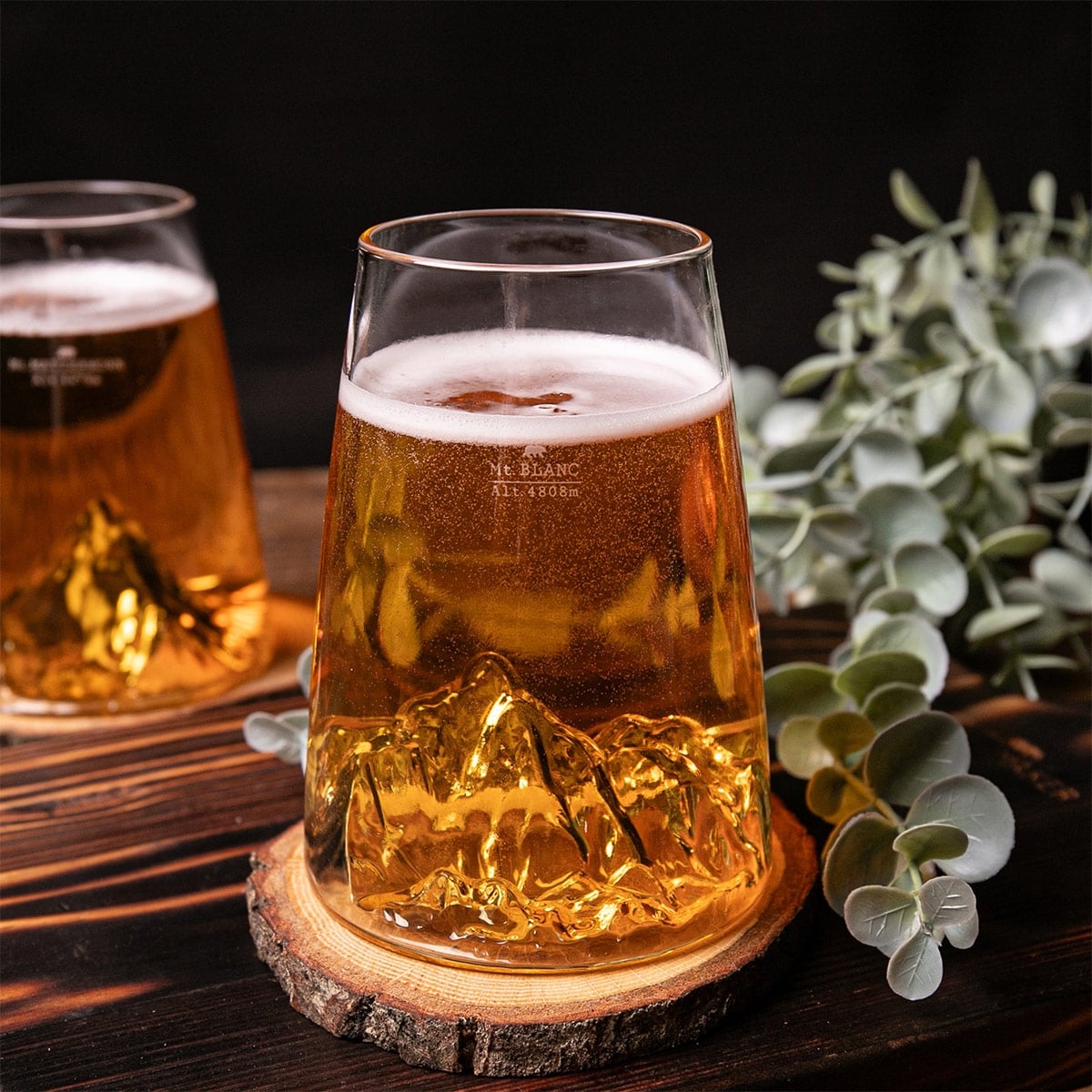 Grand verre Topographic Montagne - Alaskan Maker