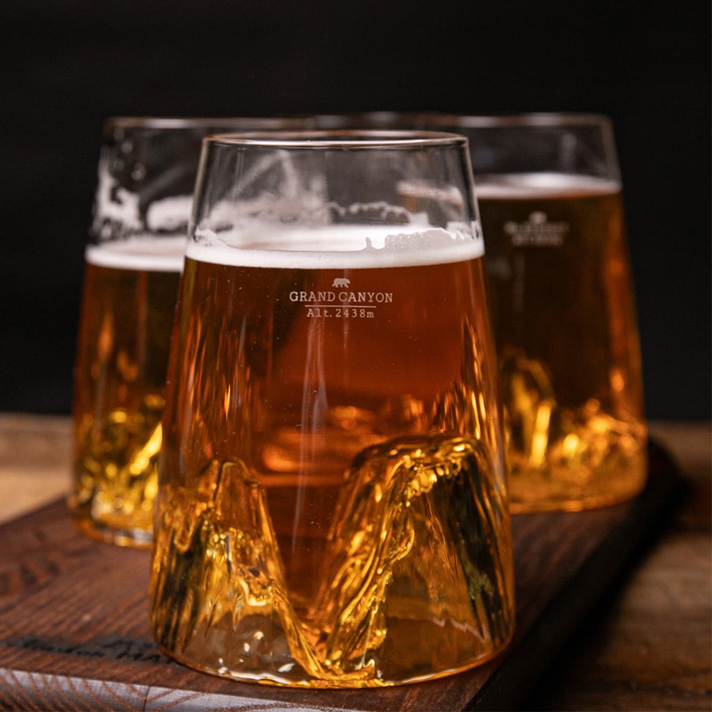 Grand verre Topographic Montagne - Alaskan Maker