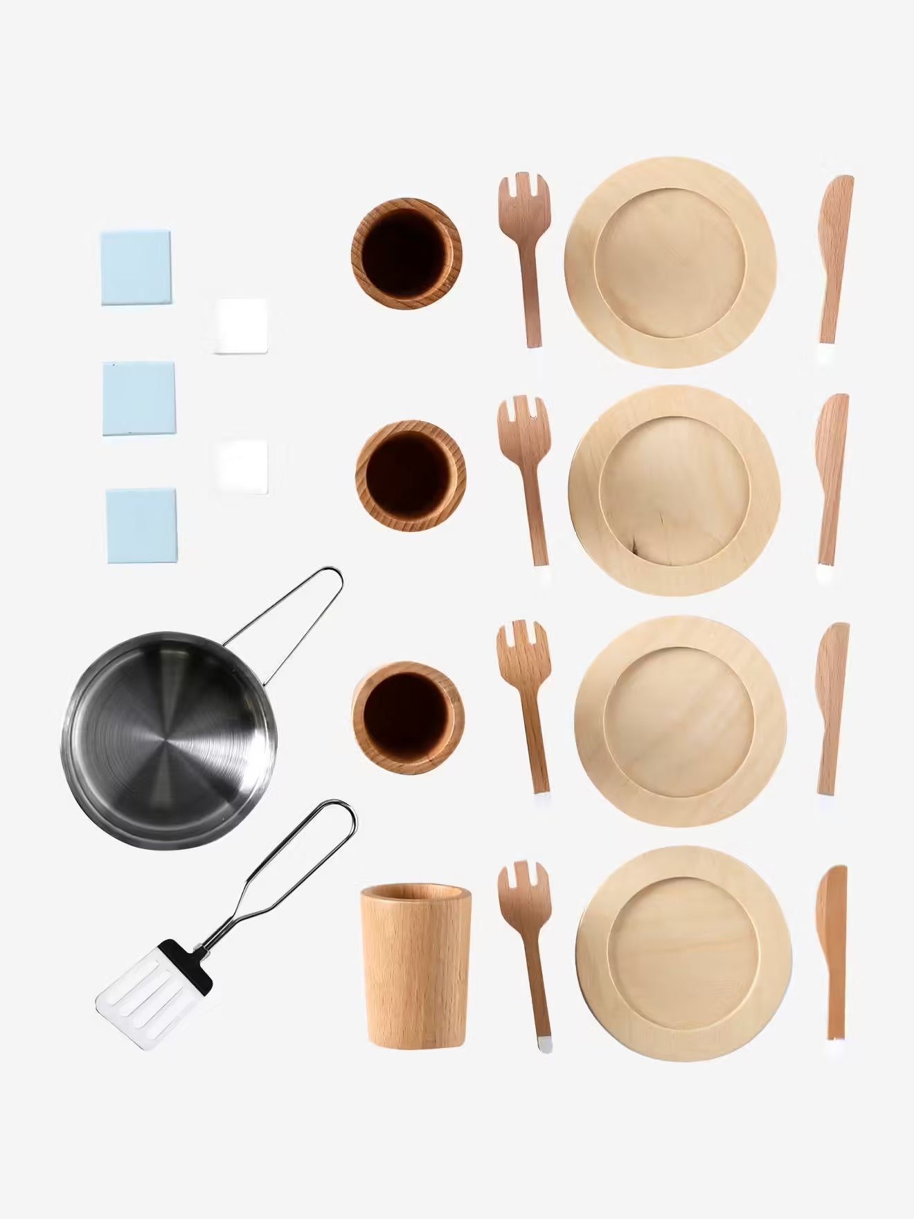 Grande cuisine pour enfant en bois équipée - Vertbaudet