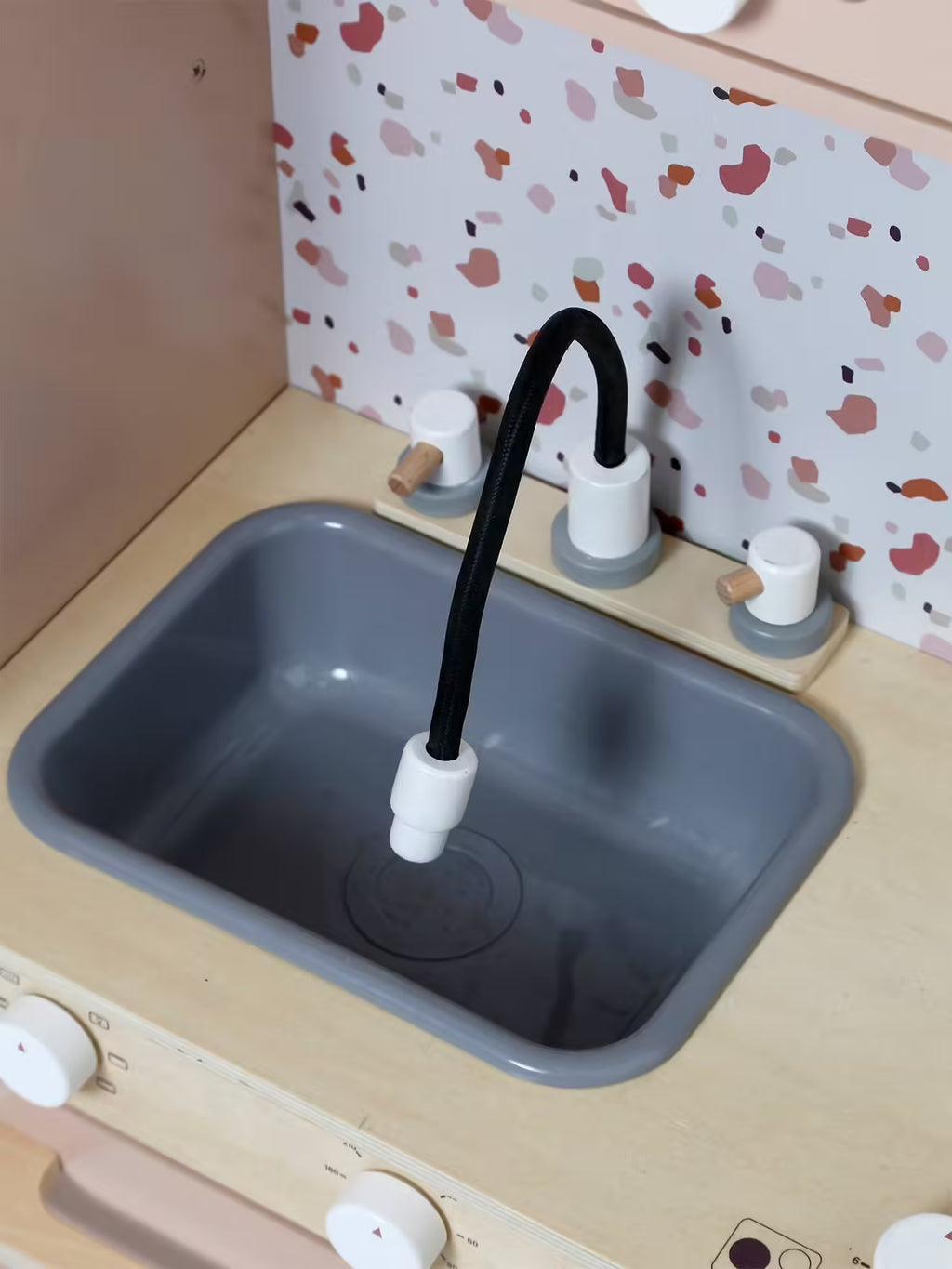 Grande cuisine pour enfant en bois équipée - Vertbaudet