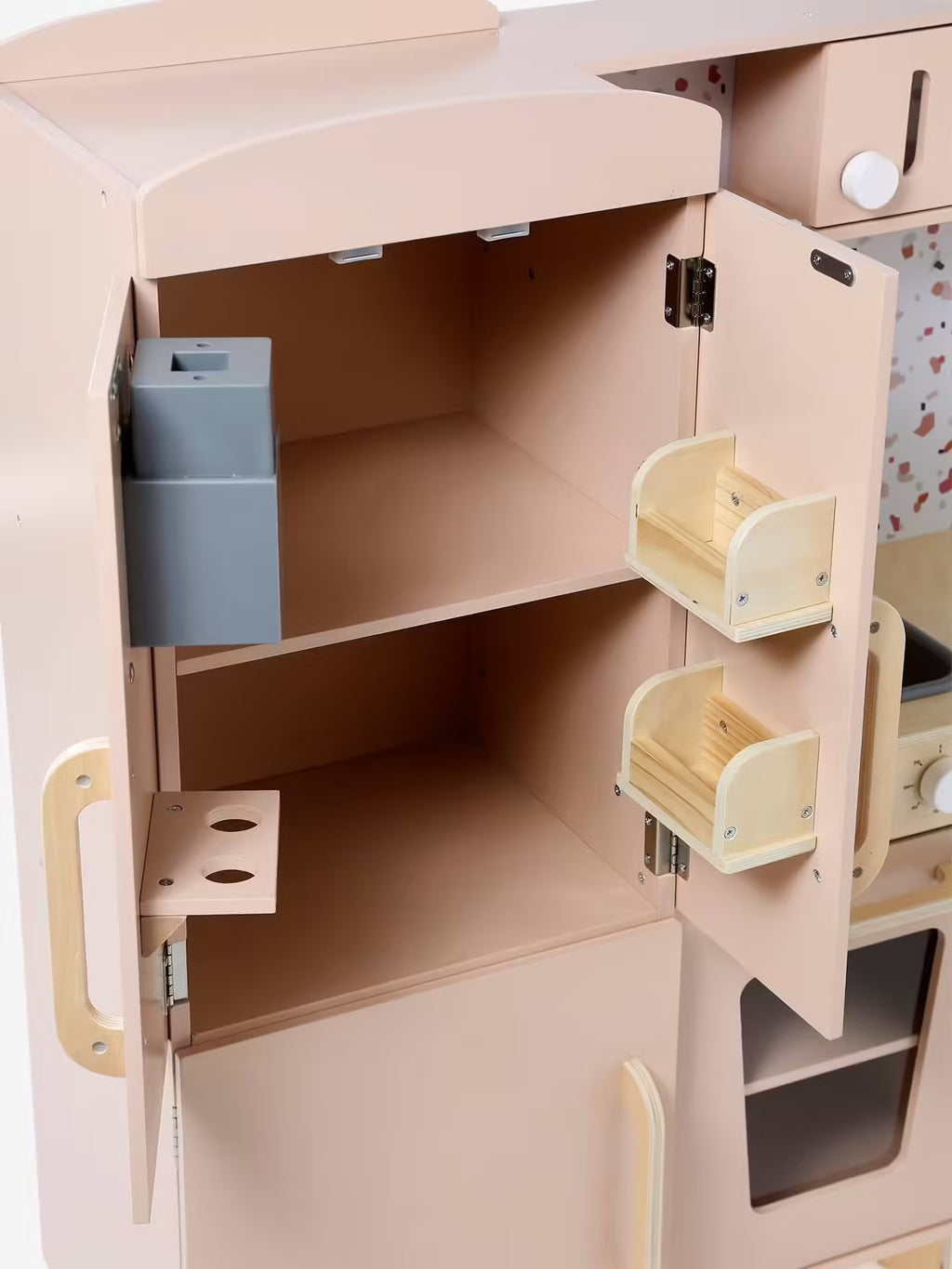 Grande cuisine pour enfant en bois équipée - Vertbaudet