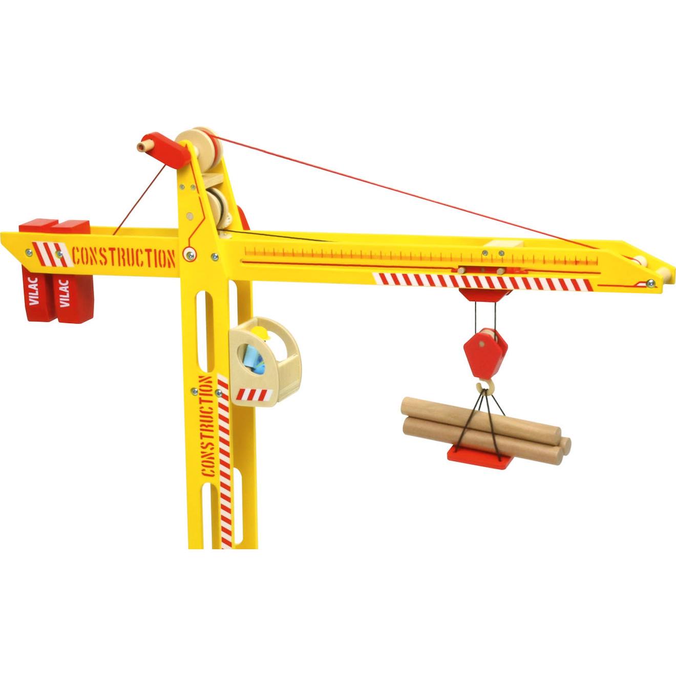 Grande grue jaune