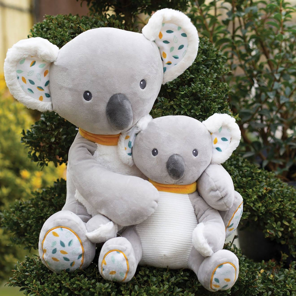 Grande peluche pour bébé modèle koala jaune