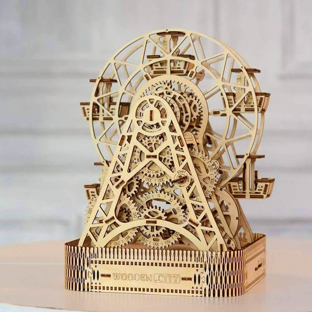 Grande Roue en Bois à Assembler - Maquette Bois
