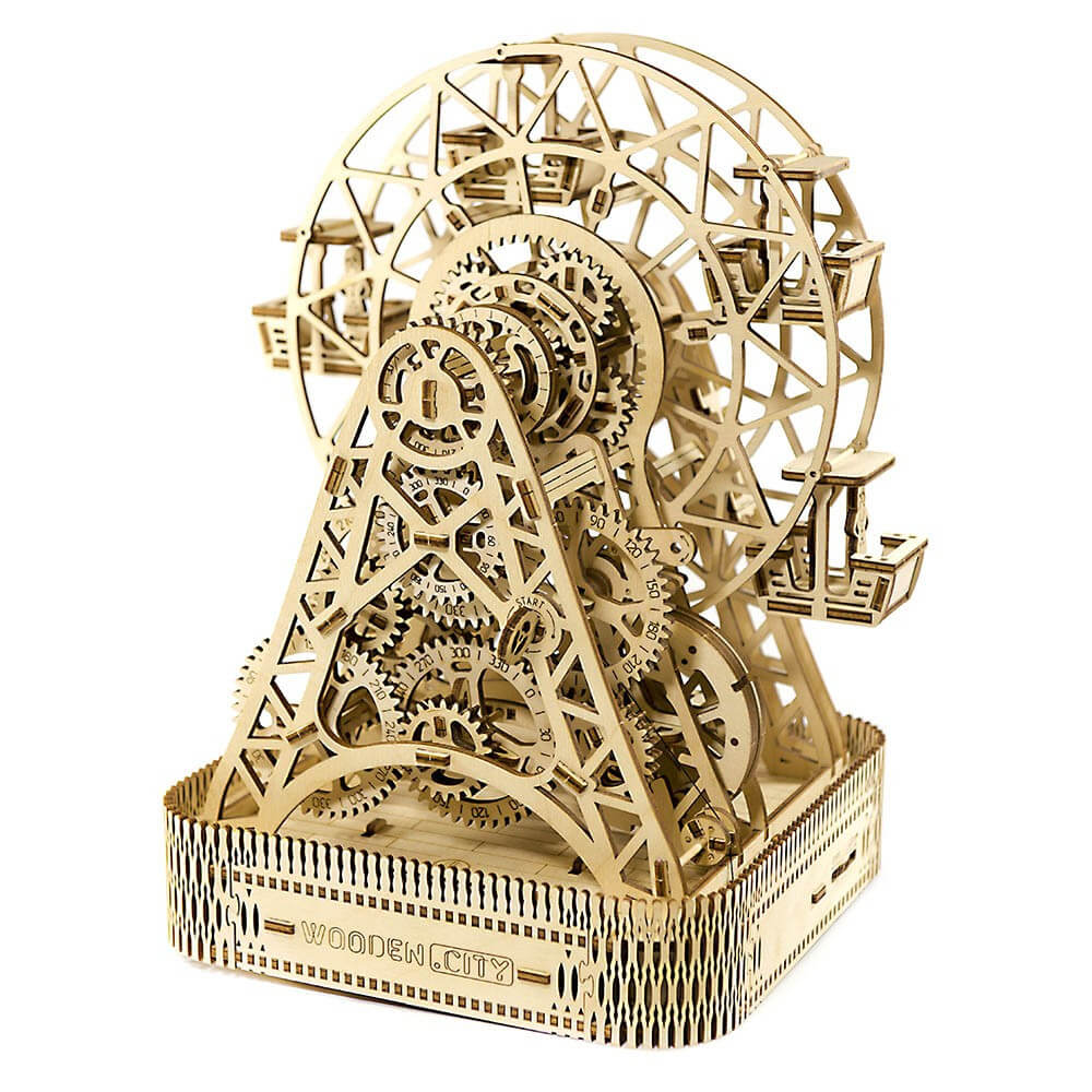 Grande Roue en Bois à Assembler - Maquette Bois CadoMaestro