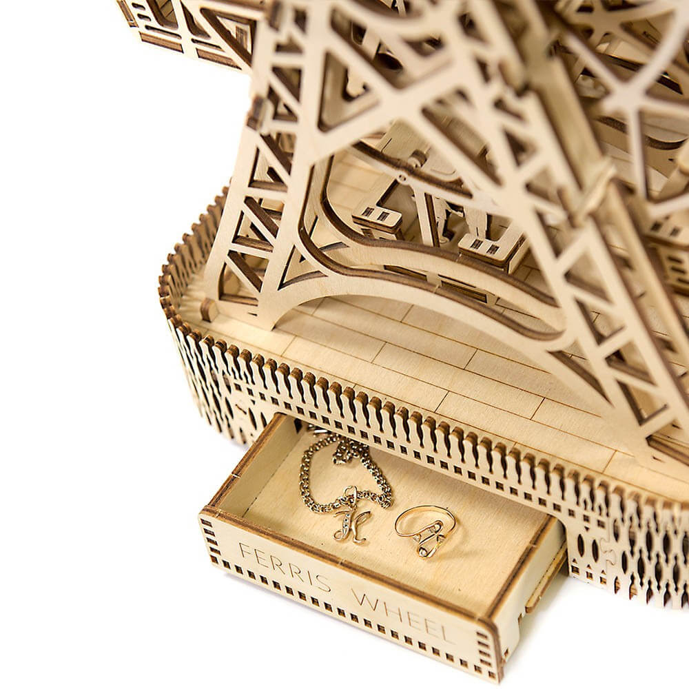 Grande Roue en Bois à Assembler - Maquette Bois CadoMaestro