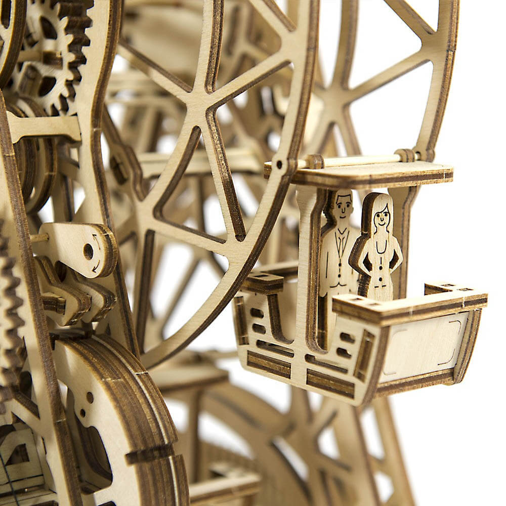 Grande Roue en Bois à Assembler - Maquette Bois CadoMaestro