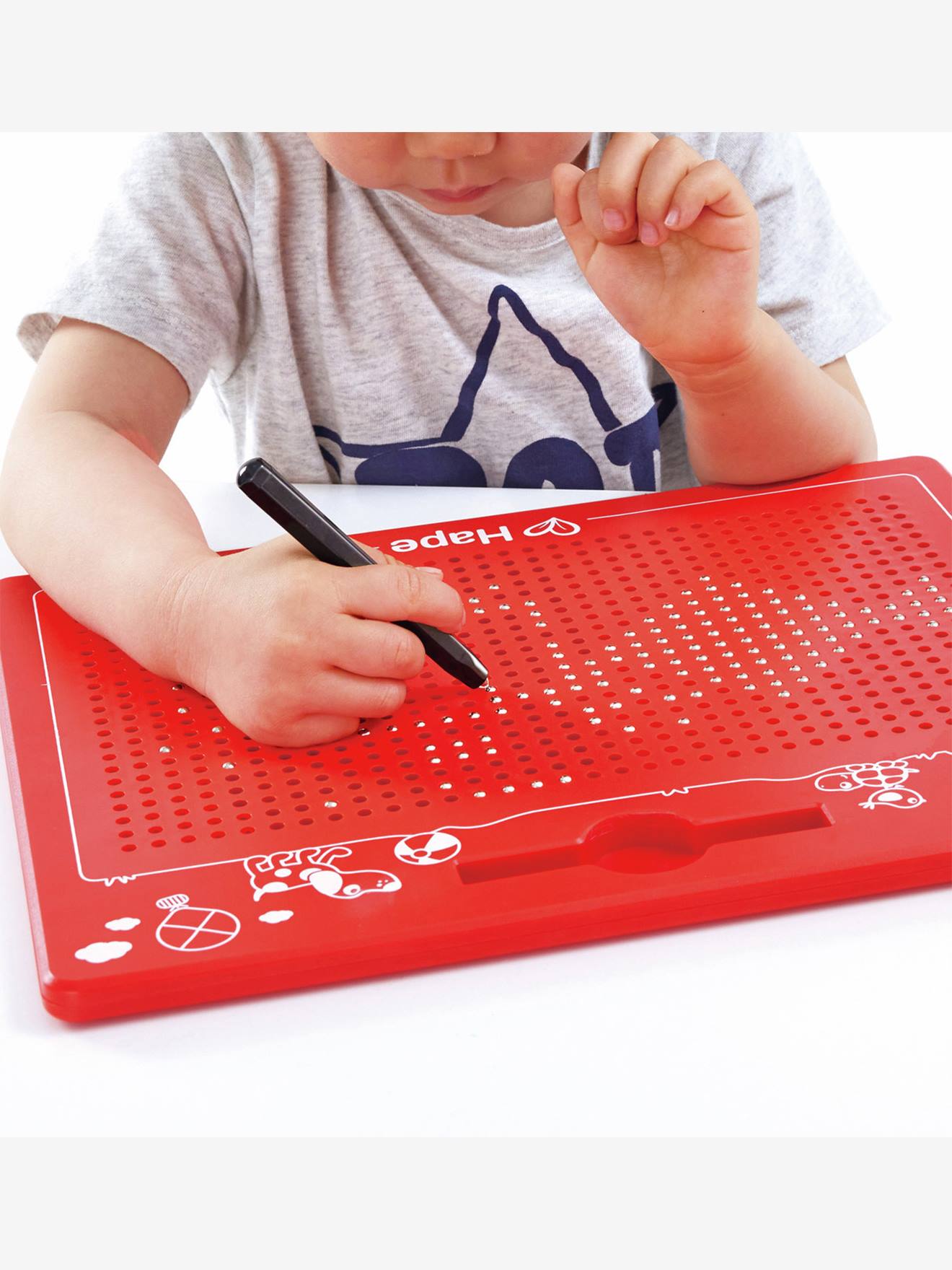 Grande tablette magnétique rouge