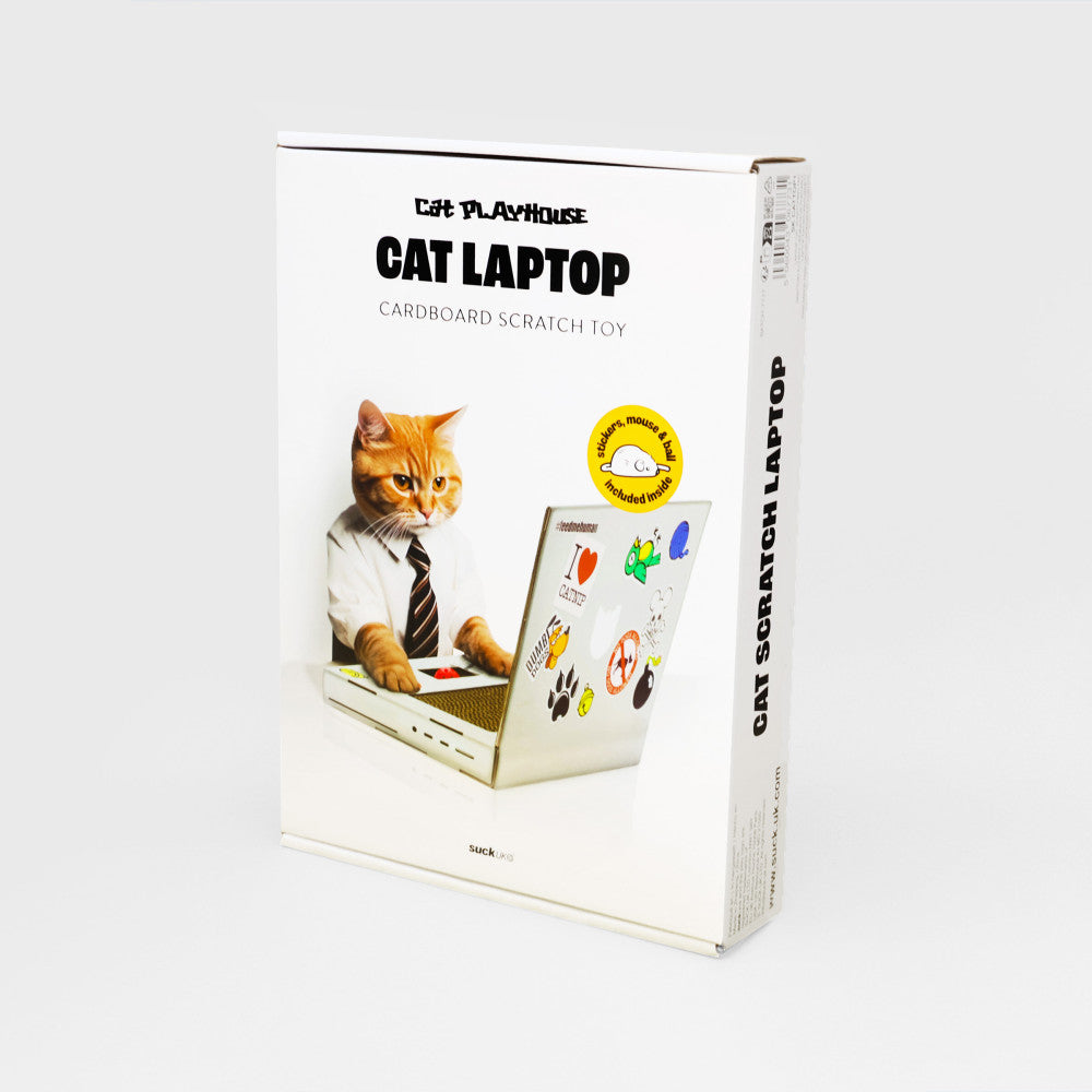 Grattoir pour Chat Ordinateur - Objet Déco Original Suck Uk