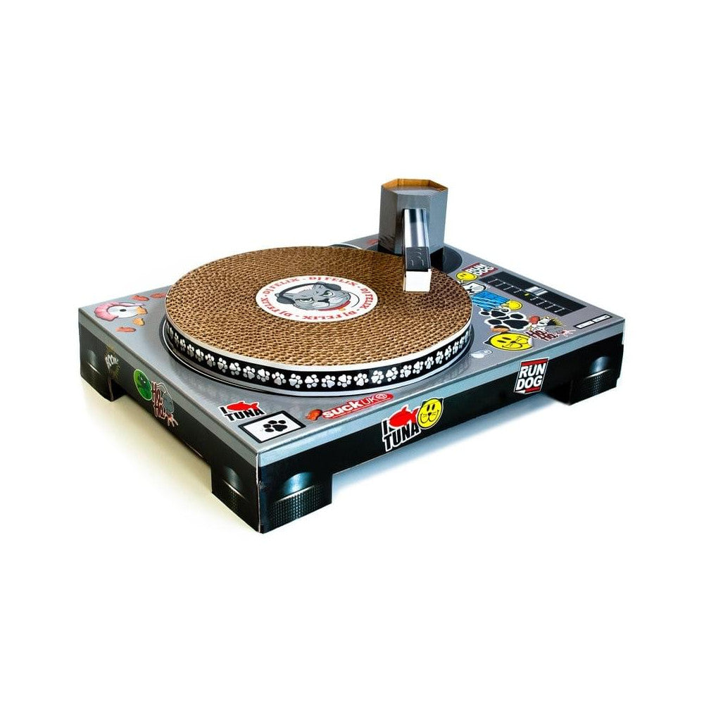 Grattoir pour Chat DJ - Objet Déco Original Suck Uk
