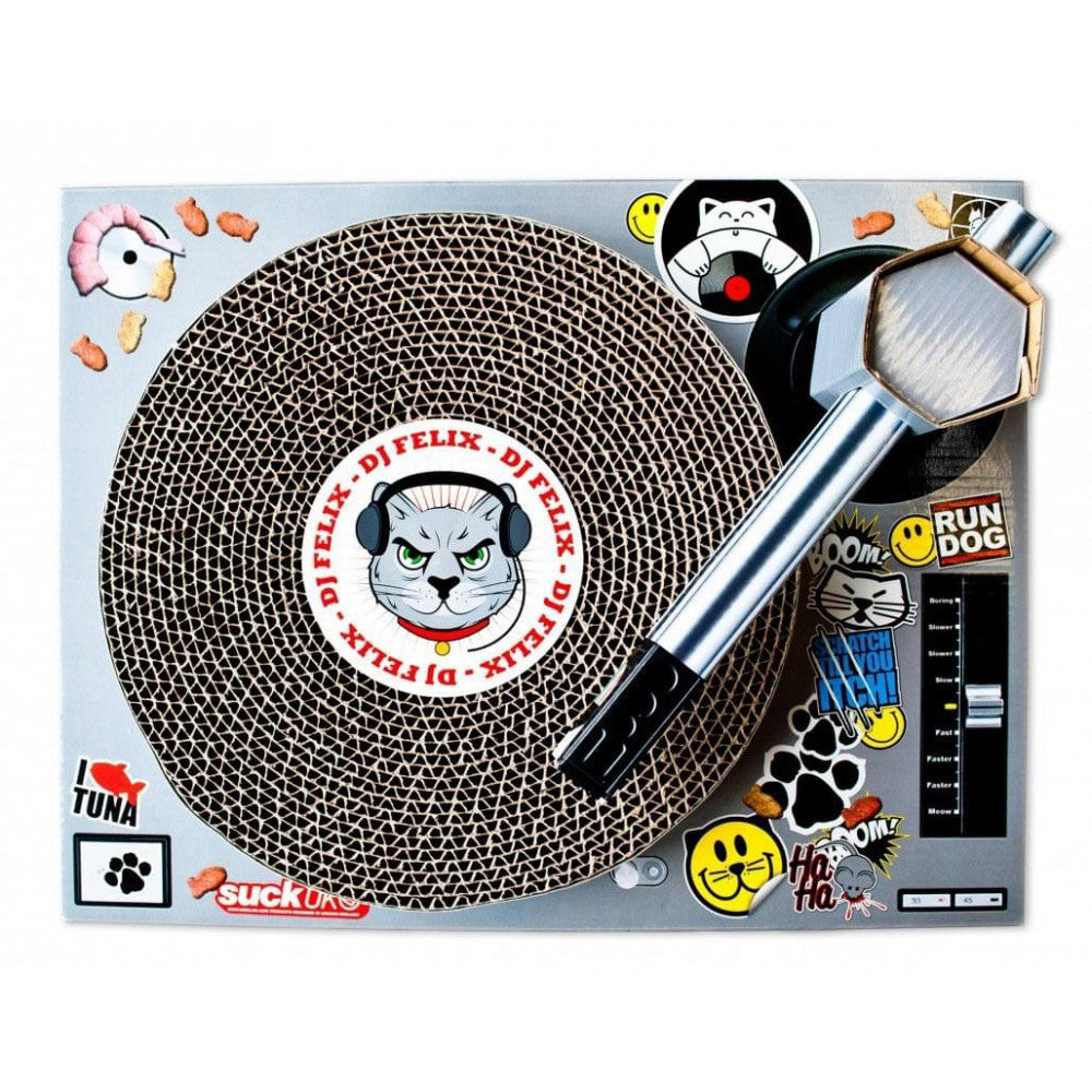 Grattoir pour Chat DJ - Objet Déco Original Suck Uk