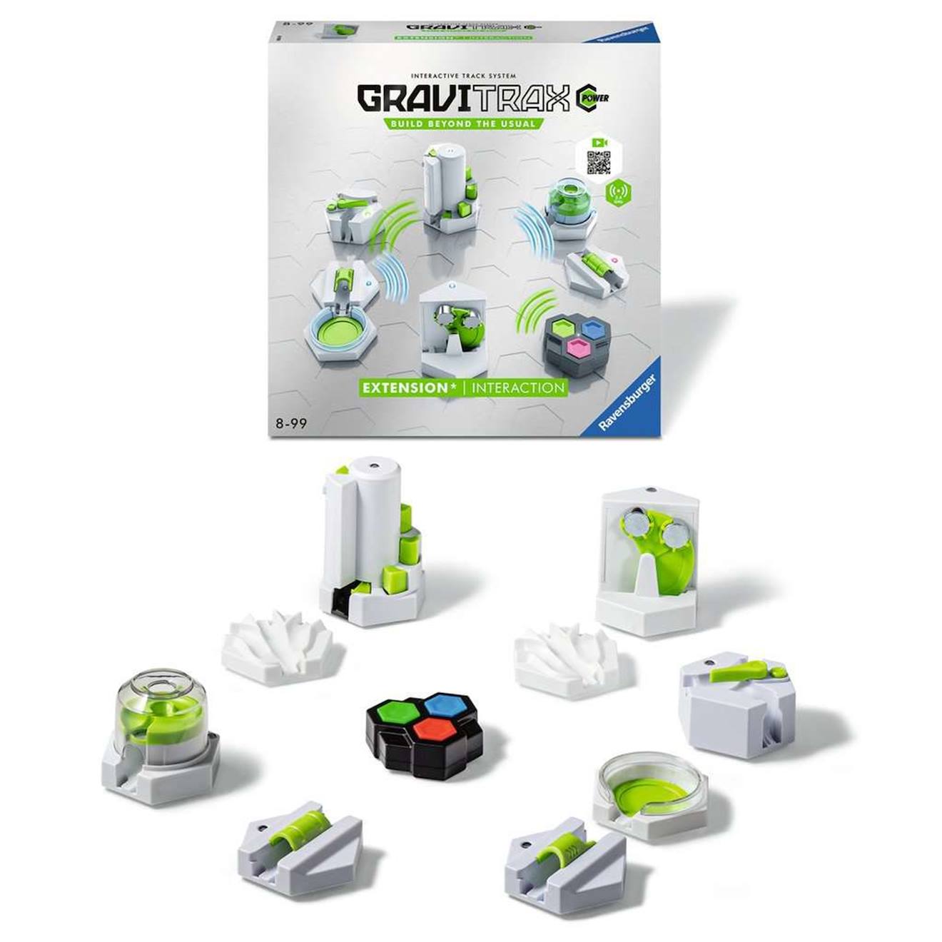 Gravitrax power système de piste interactive blanc et vert