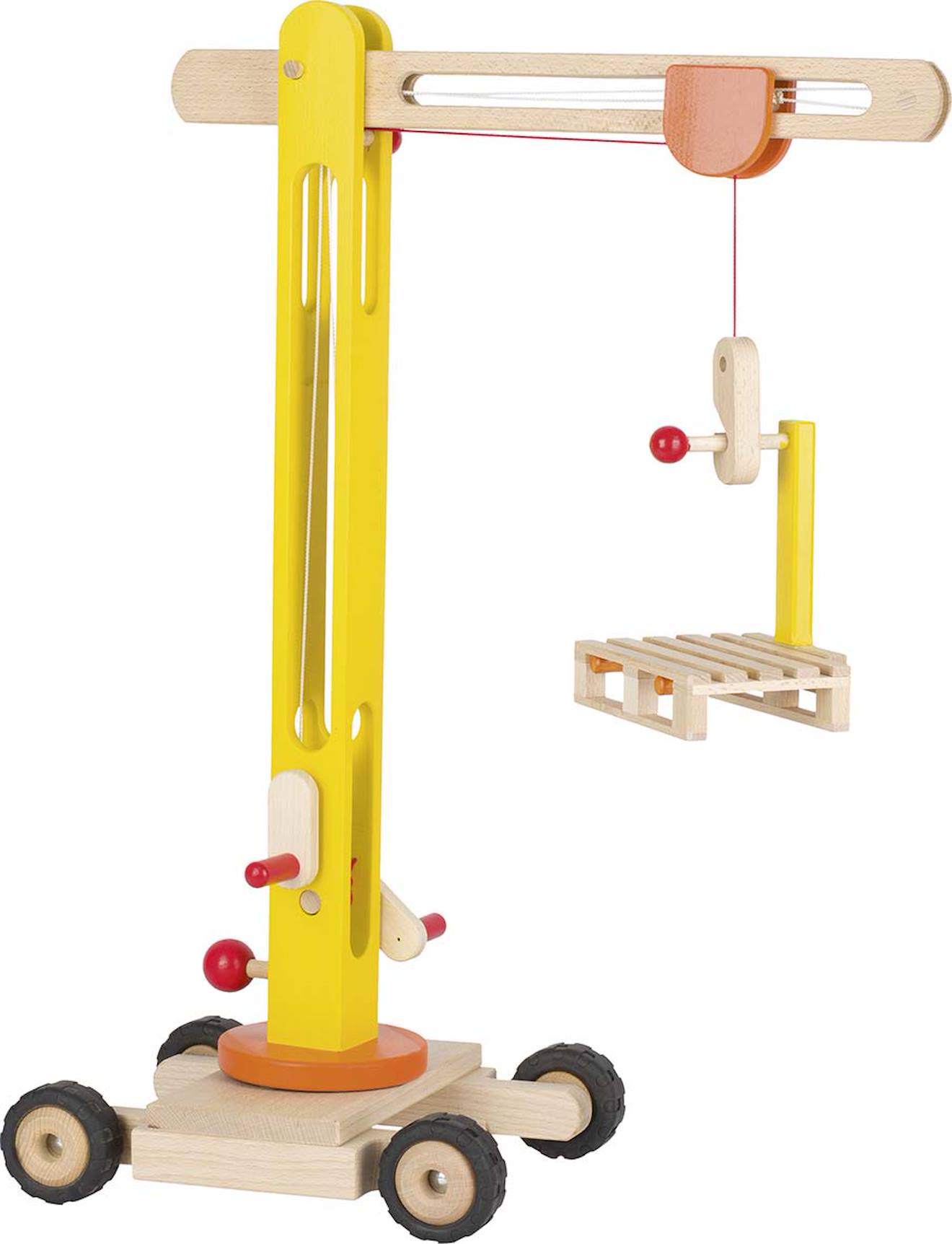Grue tournante jaune