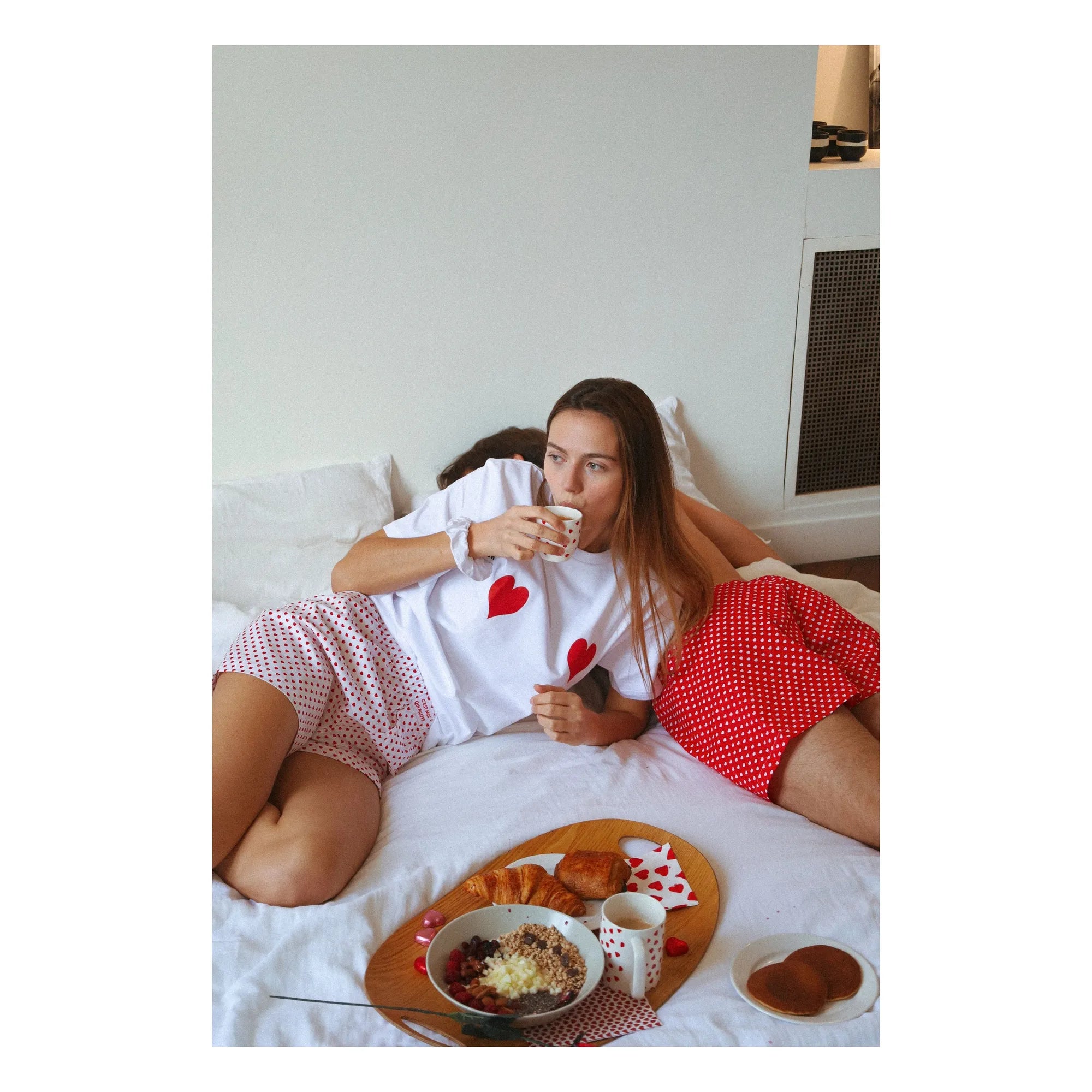 Caleçon Cœurs - Le caleçon unisexe le plus mignon - C'est moi qui pilote