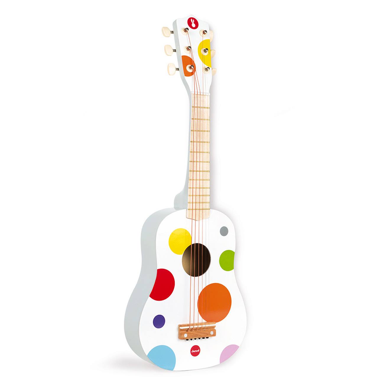 Guitare confetti multicolore