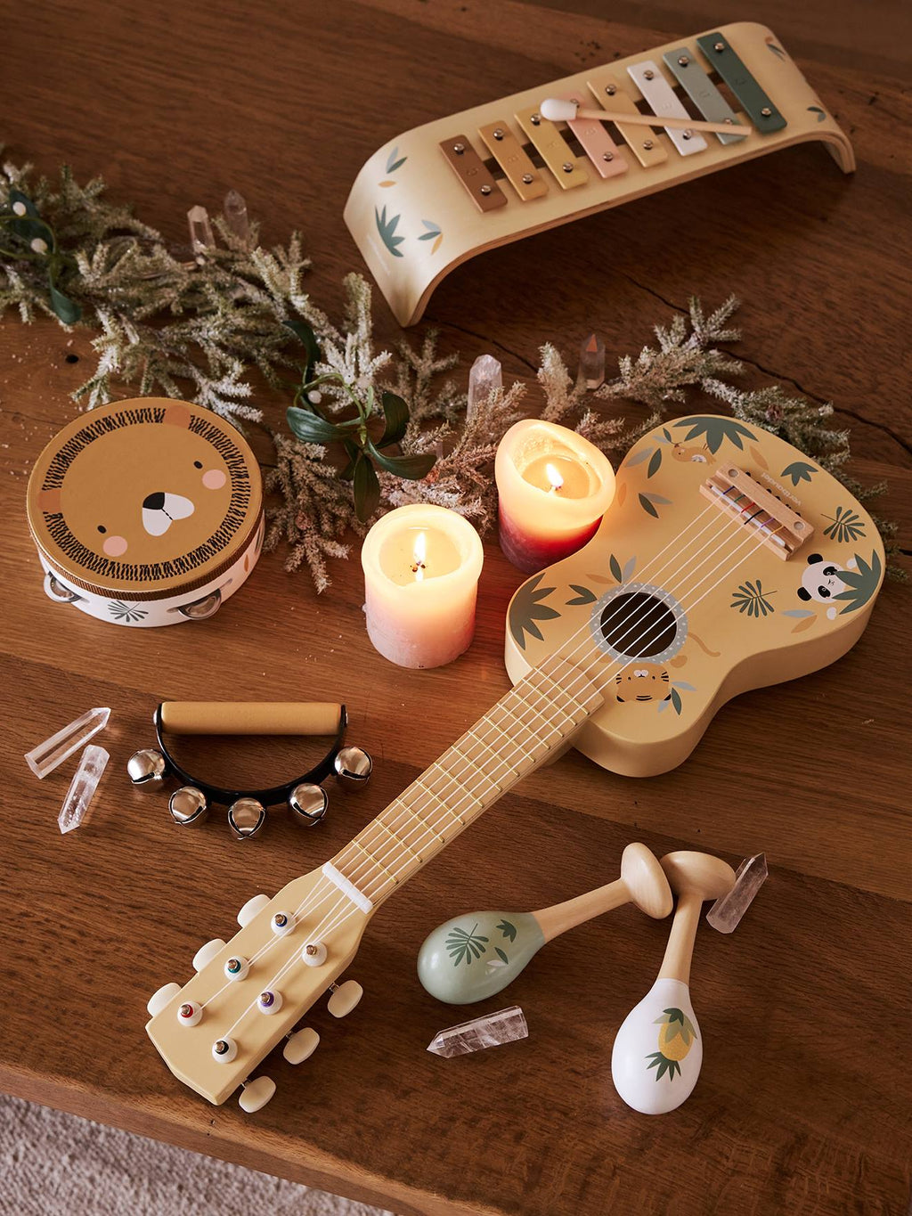 Guitare en bois FSC tanzanie