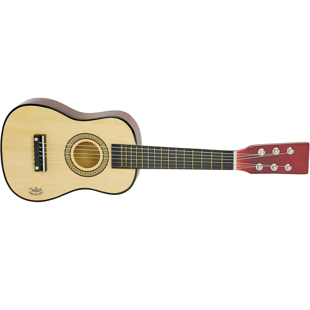 Guitare en bois pour enfant marron